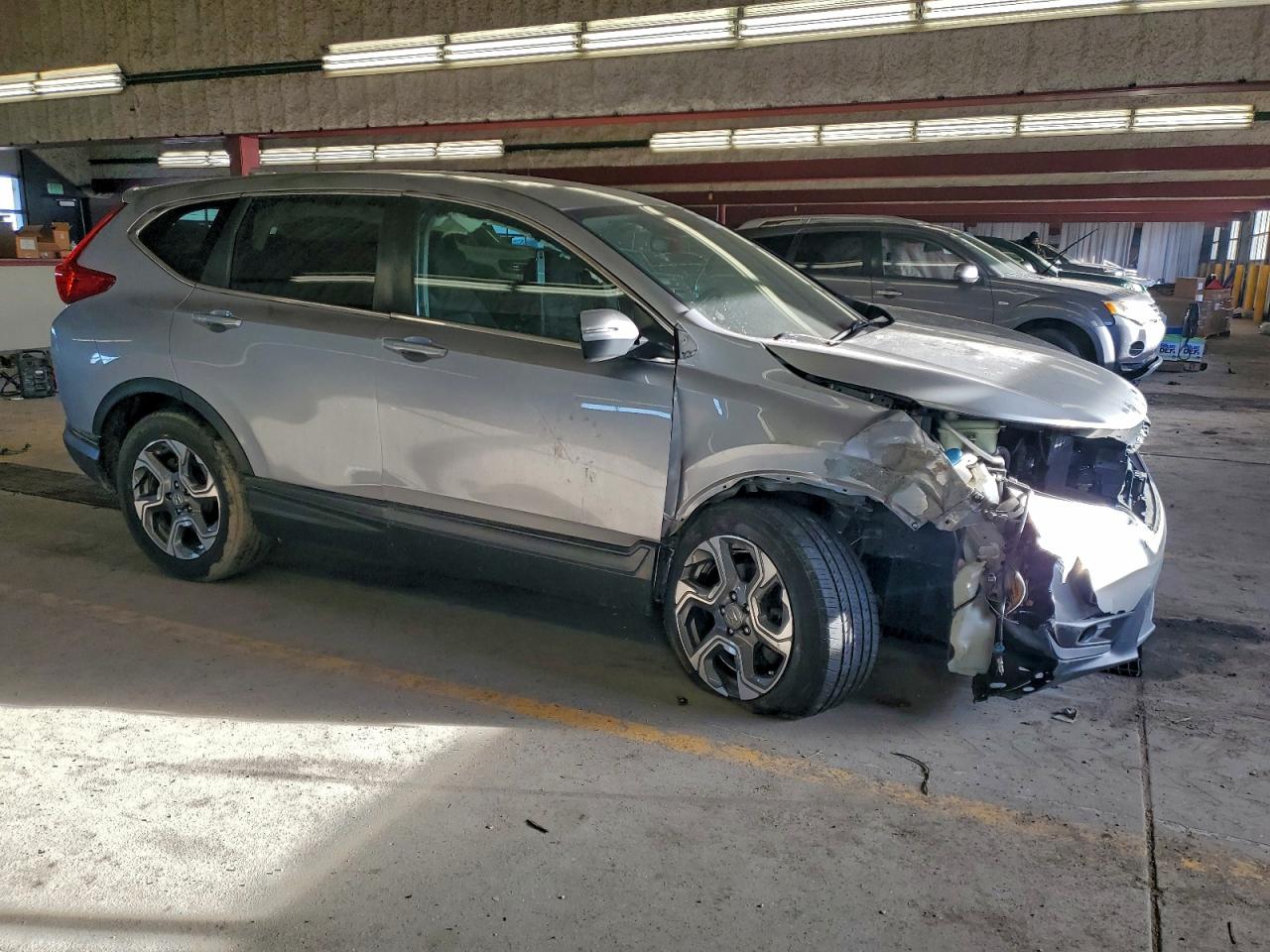 2019 Honda Cr-v Ex Silver vin: 2HKRW2H57KH638849