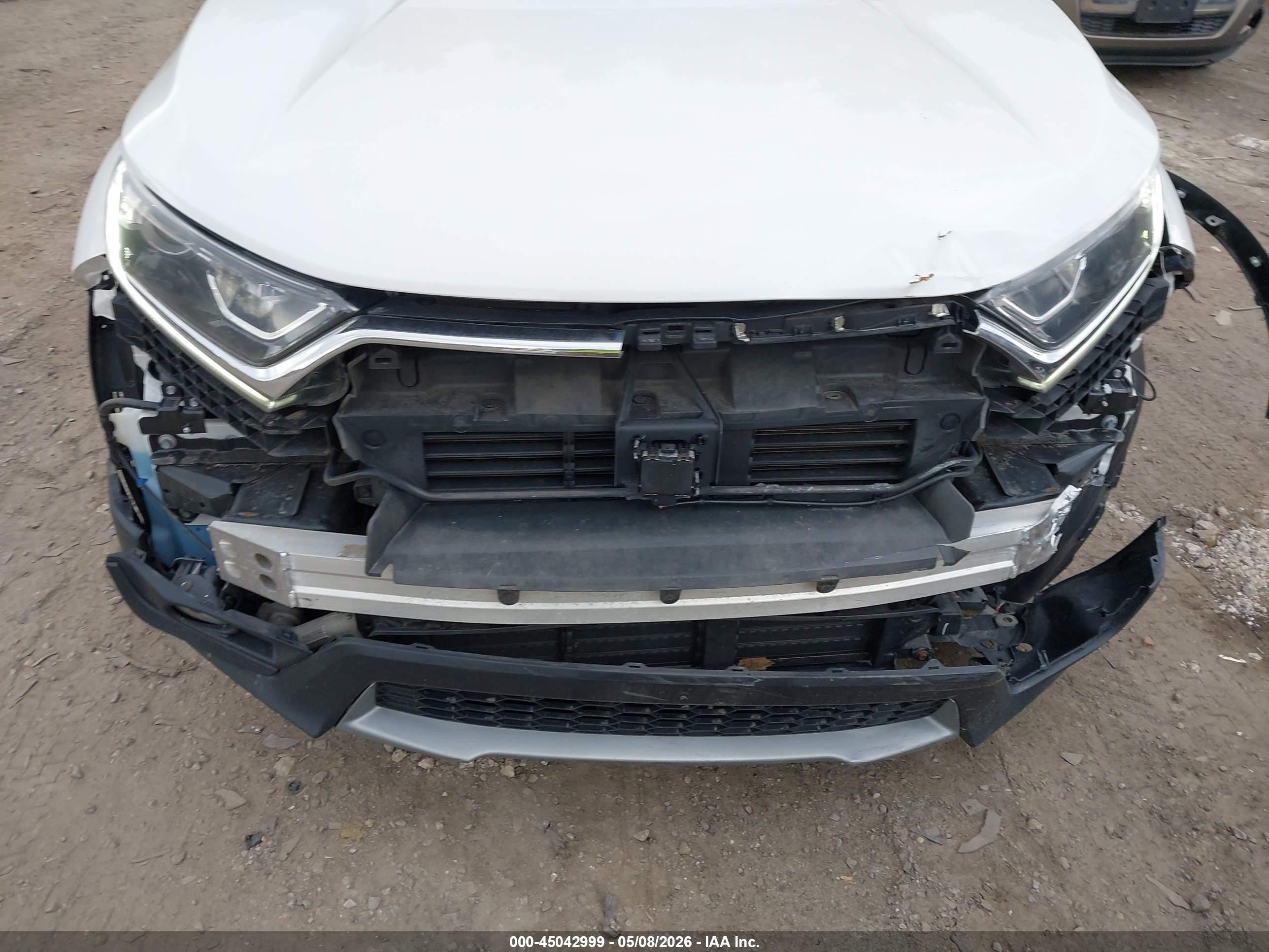 2019 Honda Cr-v Ex Белый vin: 2HKRW2H57KH672659