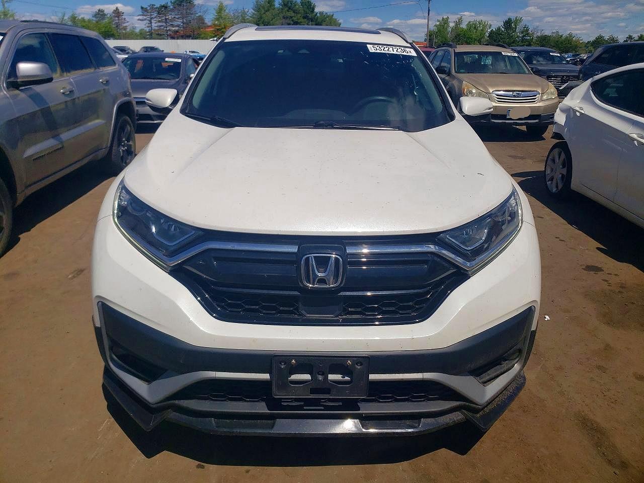 2022 Honda Cr-v Ex Белый vin: 2HKRW2H57NH607654