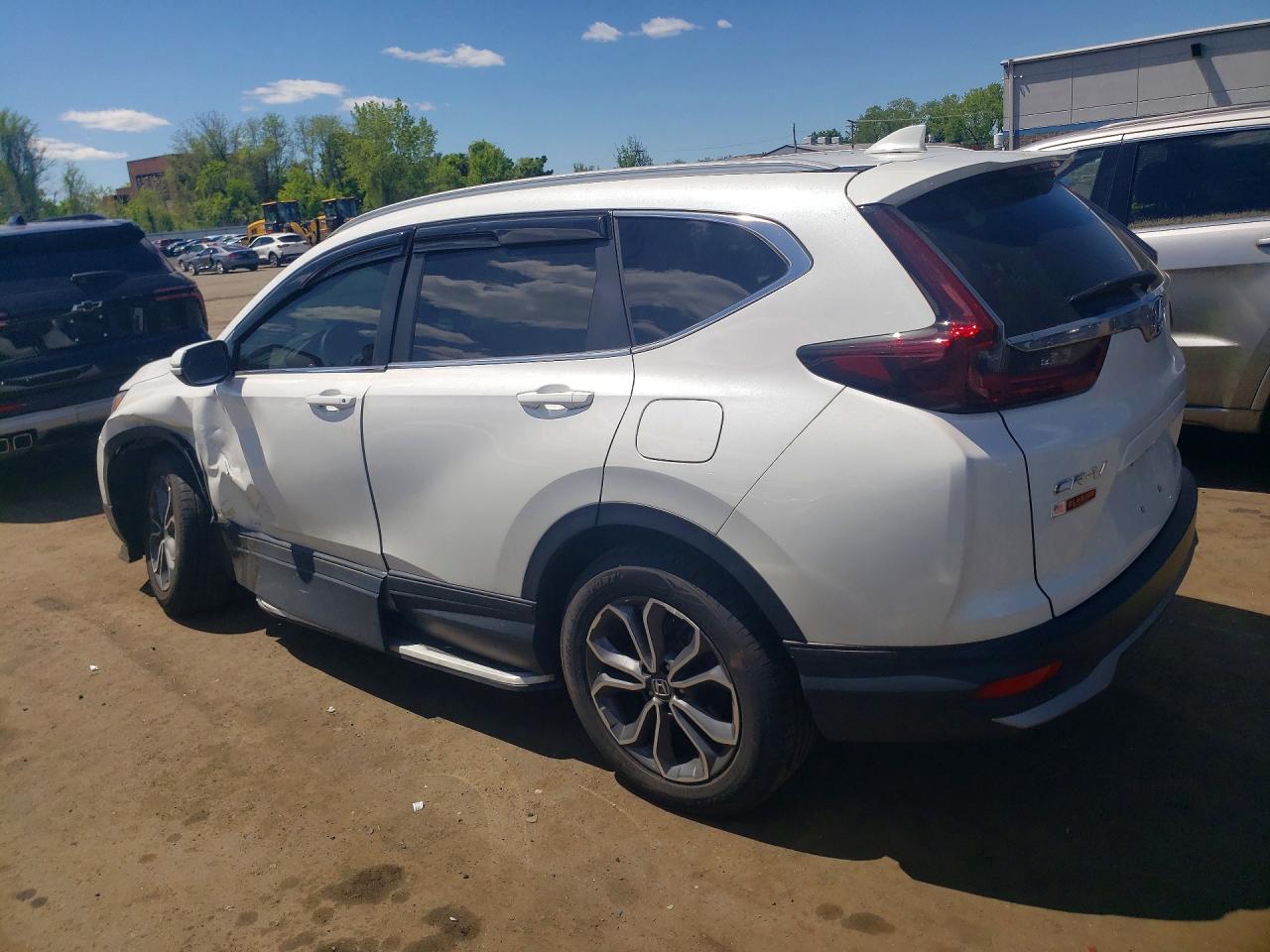 2022 Honda Cr-v Ex Белый vin: 2HKRW2H57NH607654