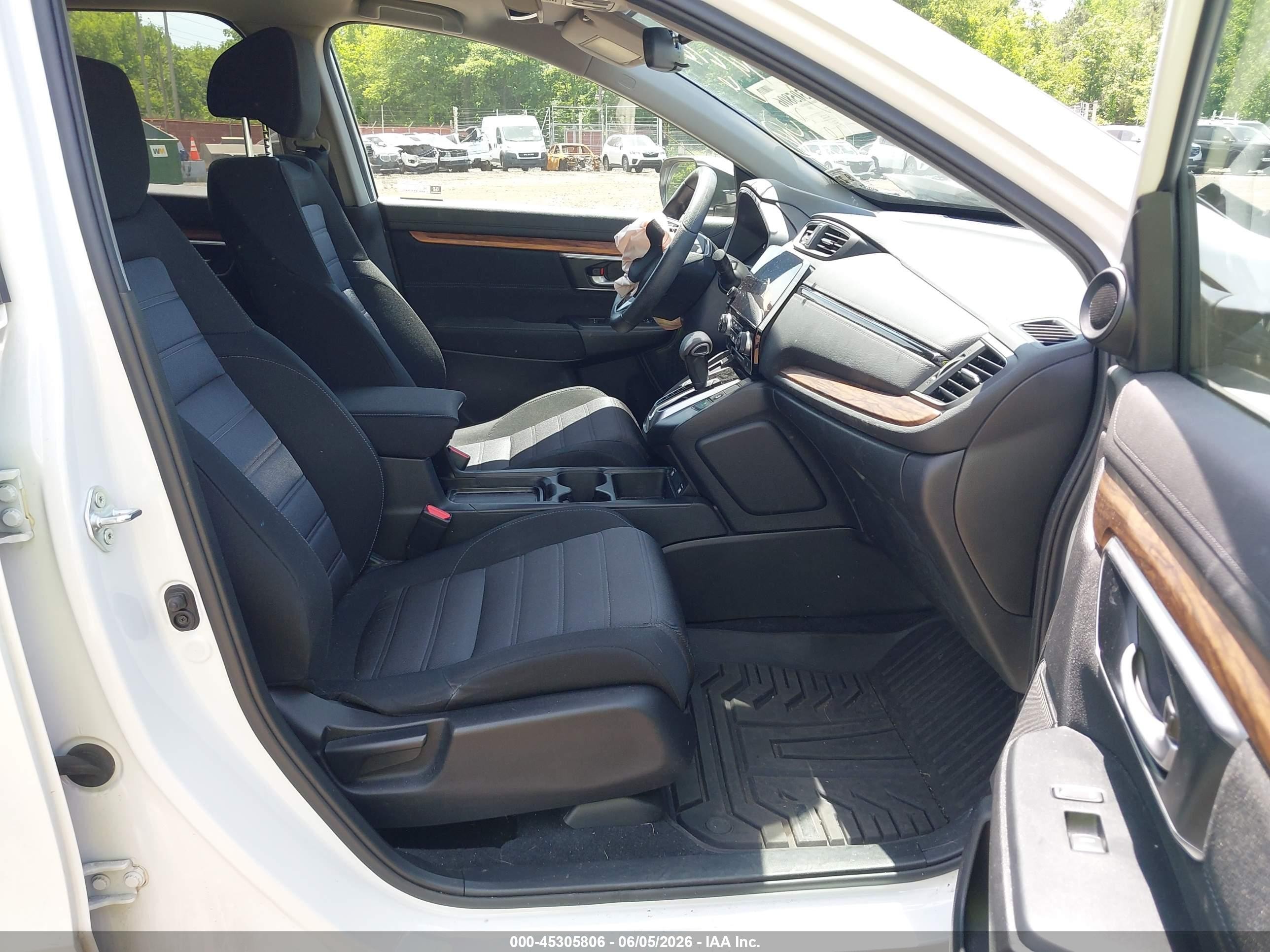 2022 Honda Cr-v Awd Ex White vin: 2HKRW2H57NH669328