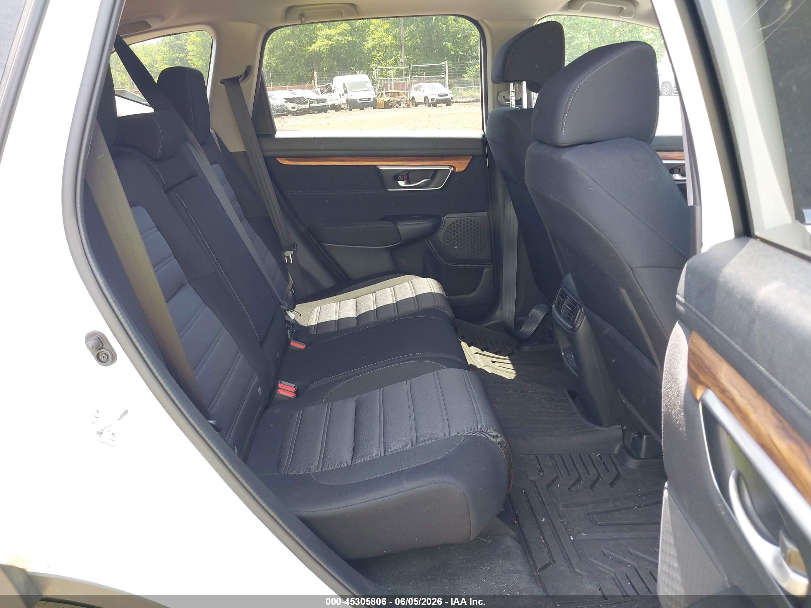 2022 Honda Cr-v Awd Ex White vin: 2HKRW2H57NH669328