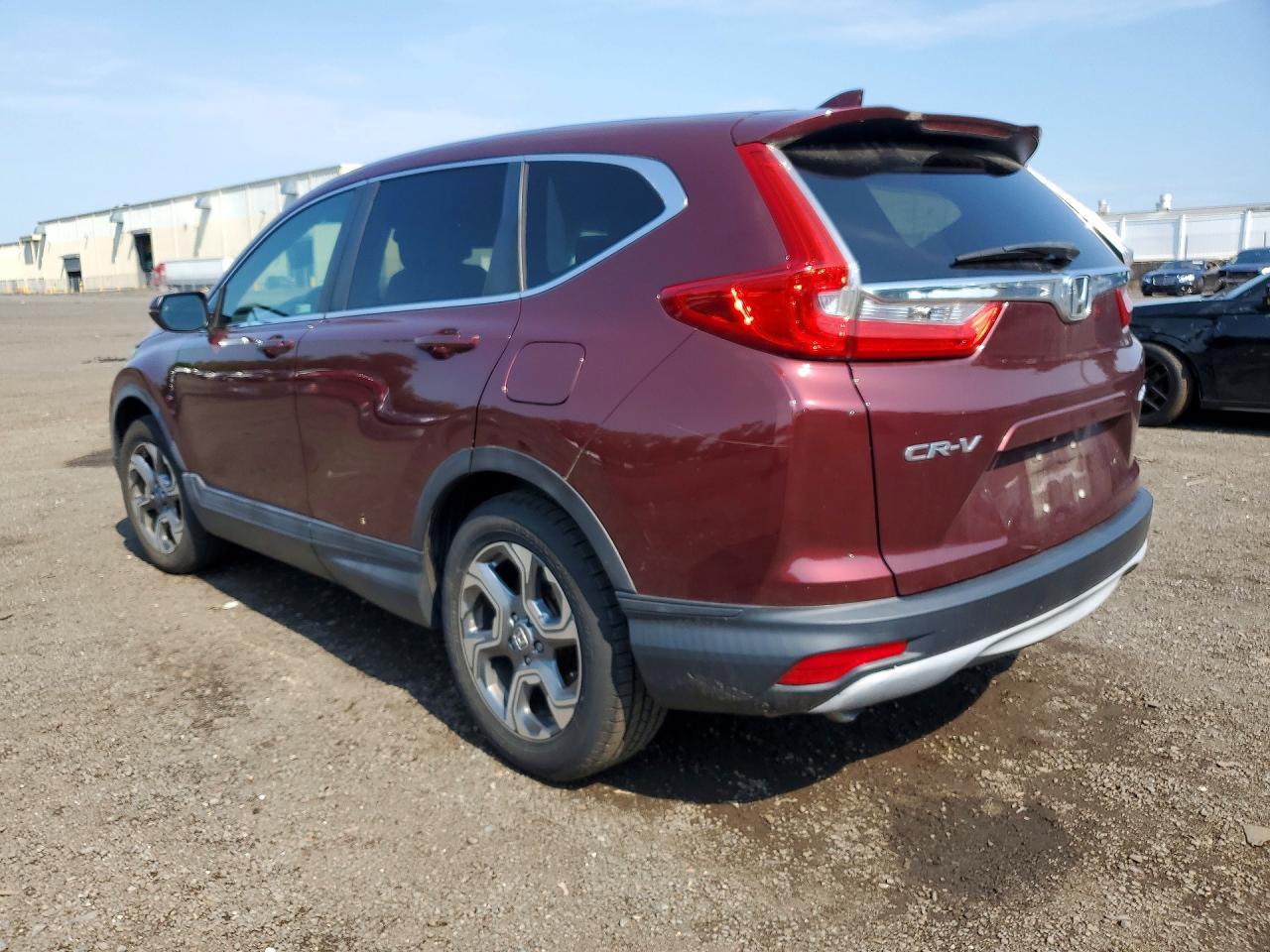 2019 Honda Cr-v Ex Burgundy vin: 2HKRW2H58KH645759