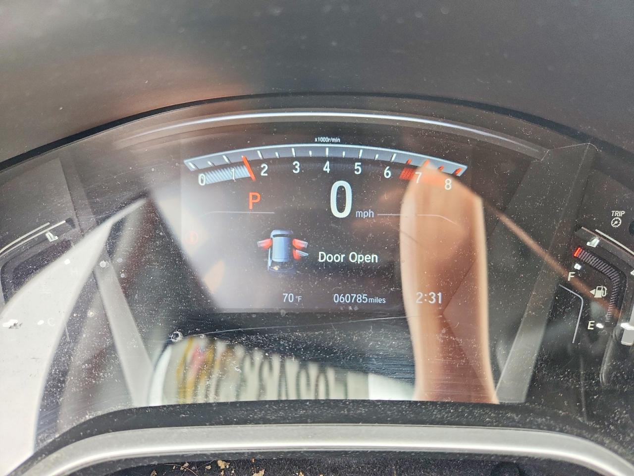 2019 Honda Cr-v Ex Burgundy vin: 2HKRW2H58KH645759