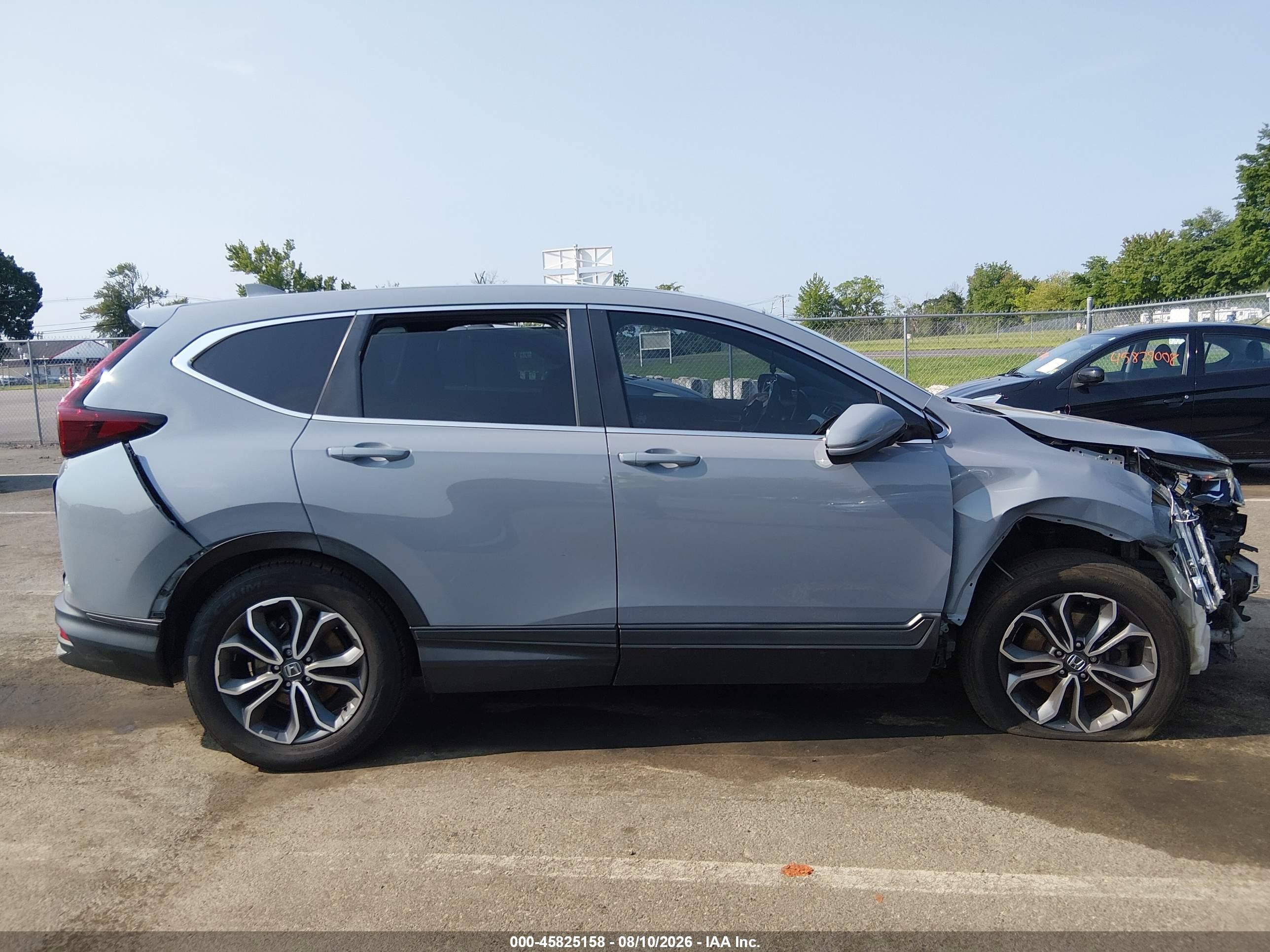 2021 Honda Cr-v Awd Ex Gray vin: 2HKRW2H58MH655694