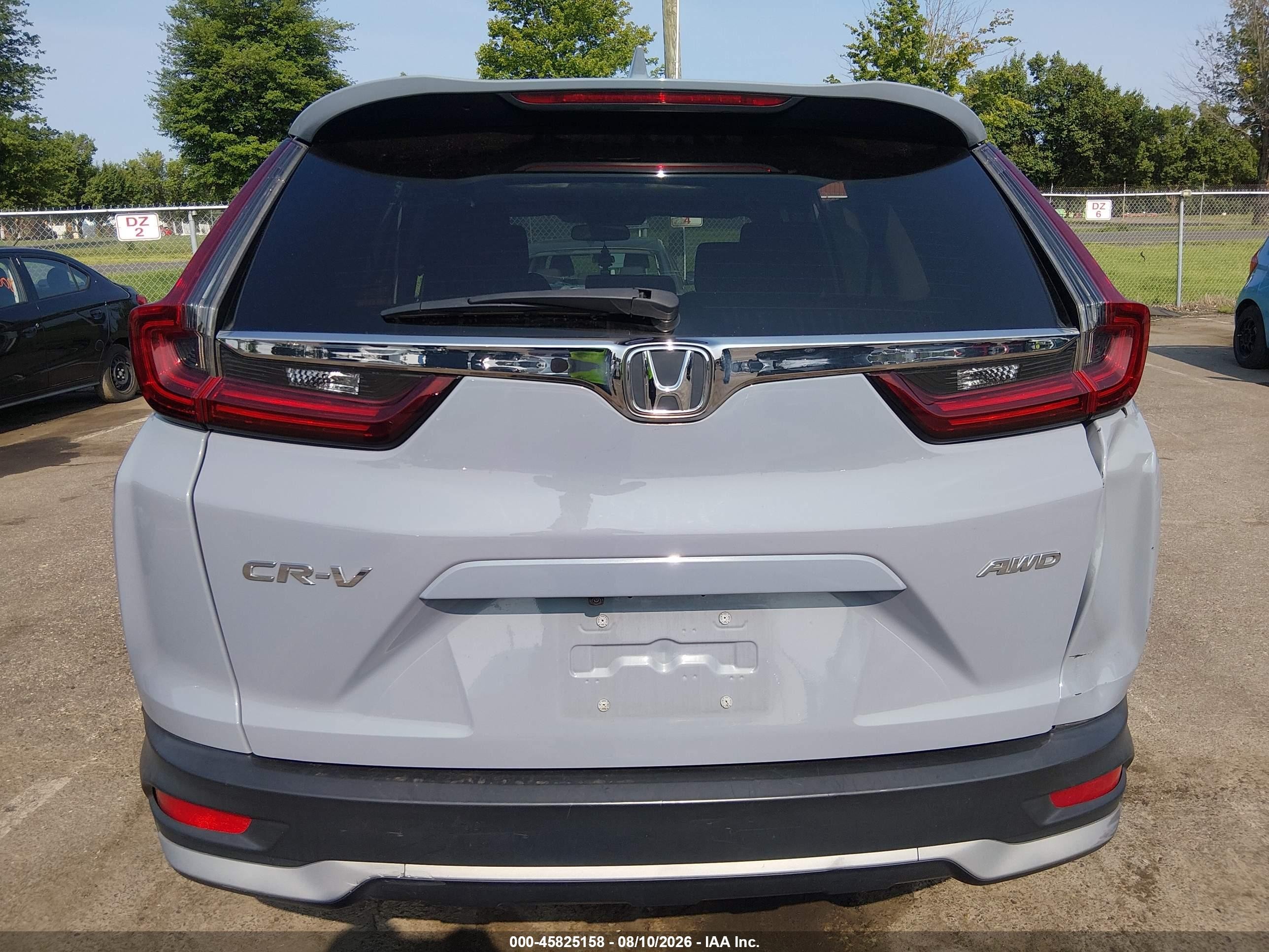 2021 Honda Cr-v Awd Ex Gray vin: 2HKRW2H58MH655694
