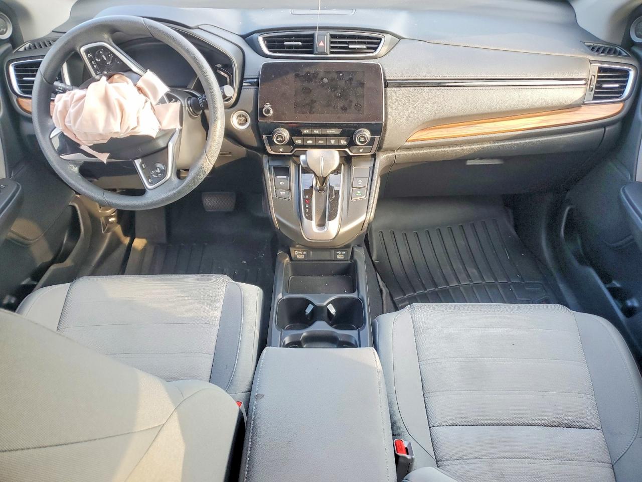 2022 Honda Cr-v Ex Gray vin: 2HKRW2H58NH669855