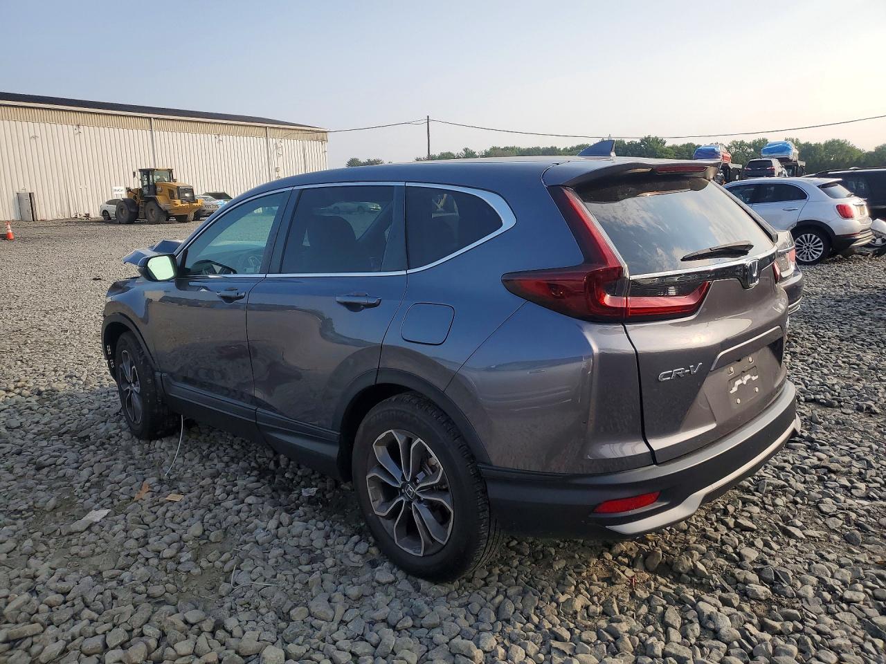 2022 Honda Cr-v Ex Gray vin: 2HKRW2H58NH669855