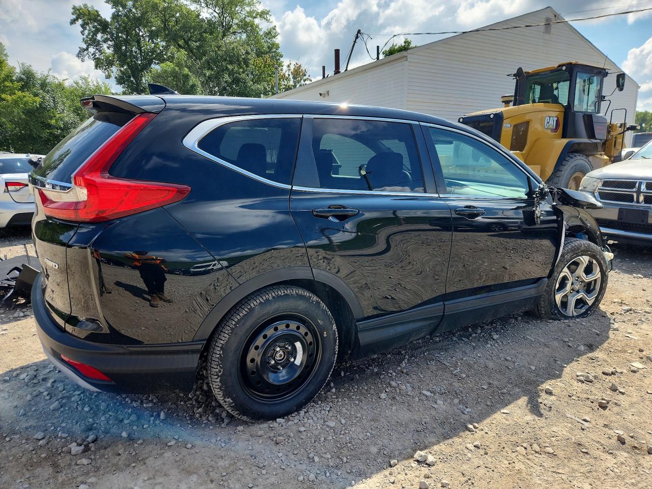 2018 Honda Cr-v Ex Черный vin: 2HKRW2H59JH601896