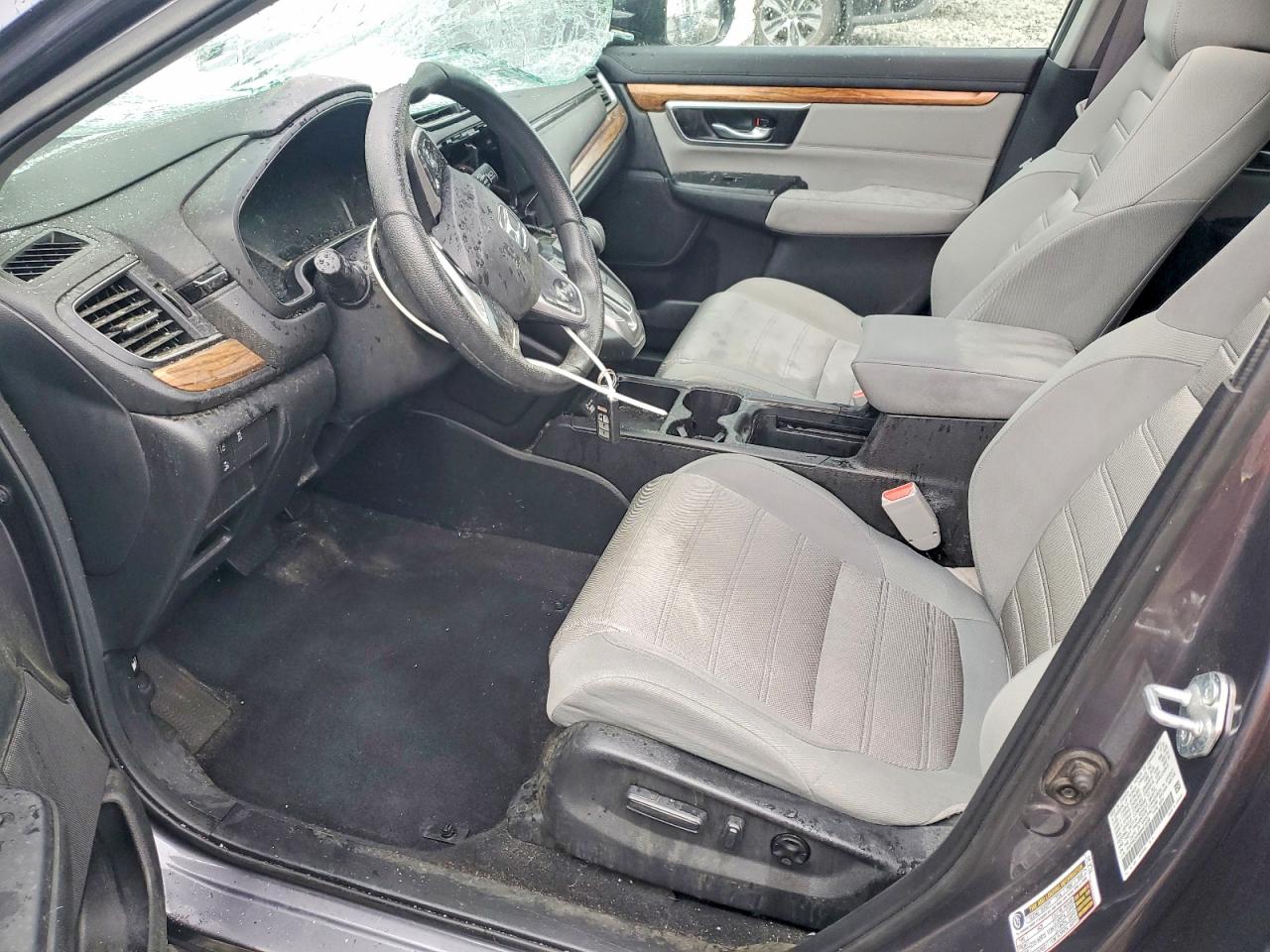 2021 Honda Cr-v Ex Gray vin: 2HKRW2H59MH618556