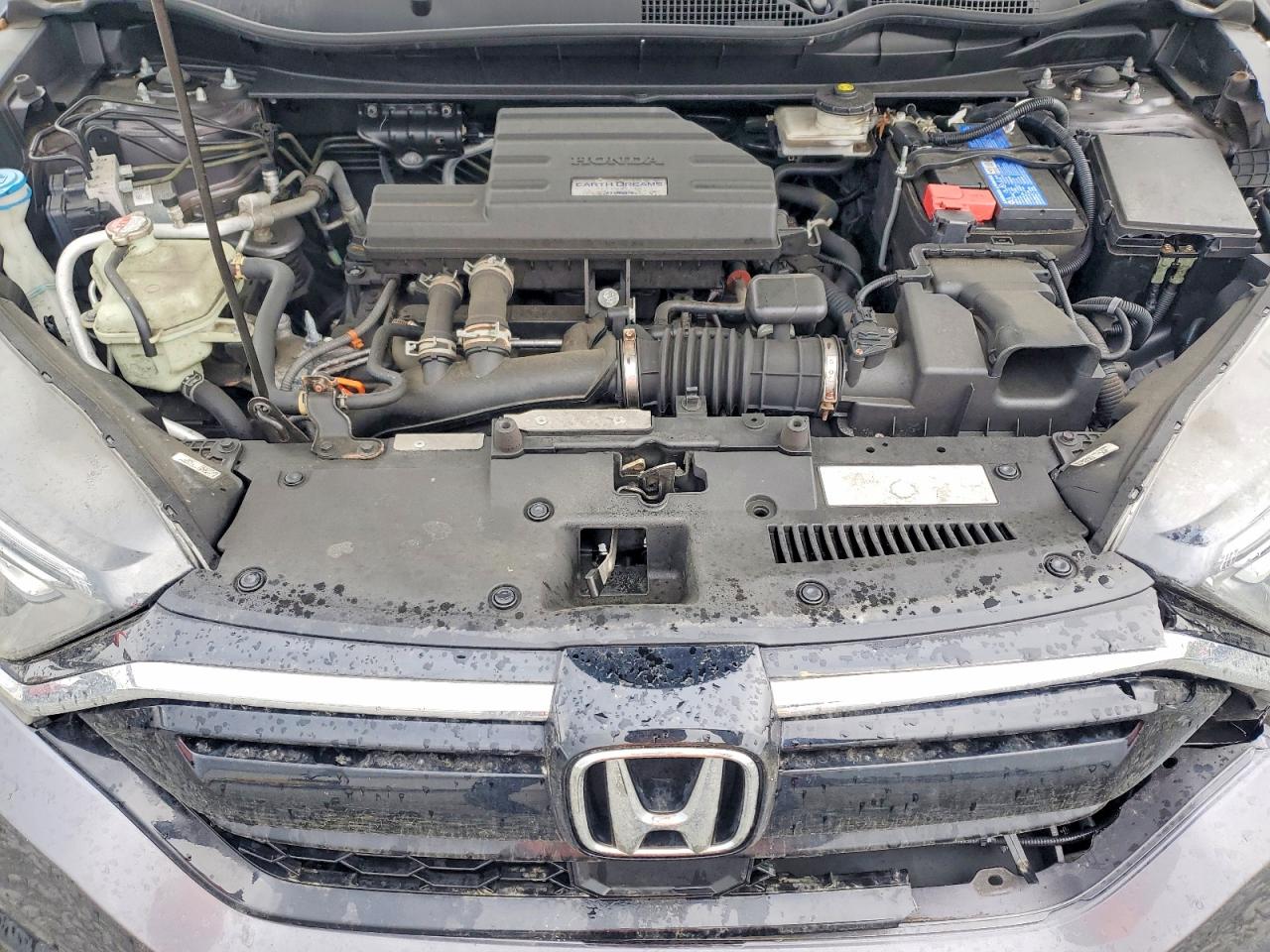 2021 Honda Cr-v Ex Gray vin: 2HKRW2H59MH618556