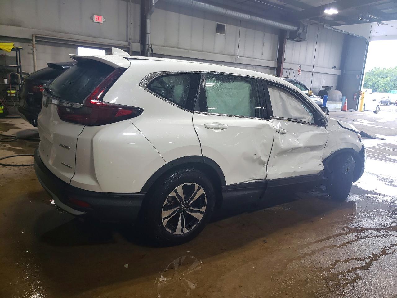 2022 Honda Cr-v Se White vin: 2HKRW2H79NH612825