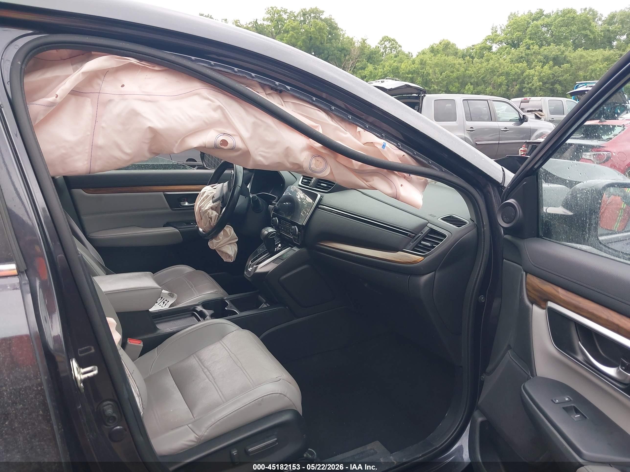 2017 Honda Cr-v Ex-l/ex-l Navi Gray vin: 2HKRW2H80HH642910