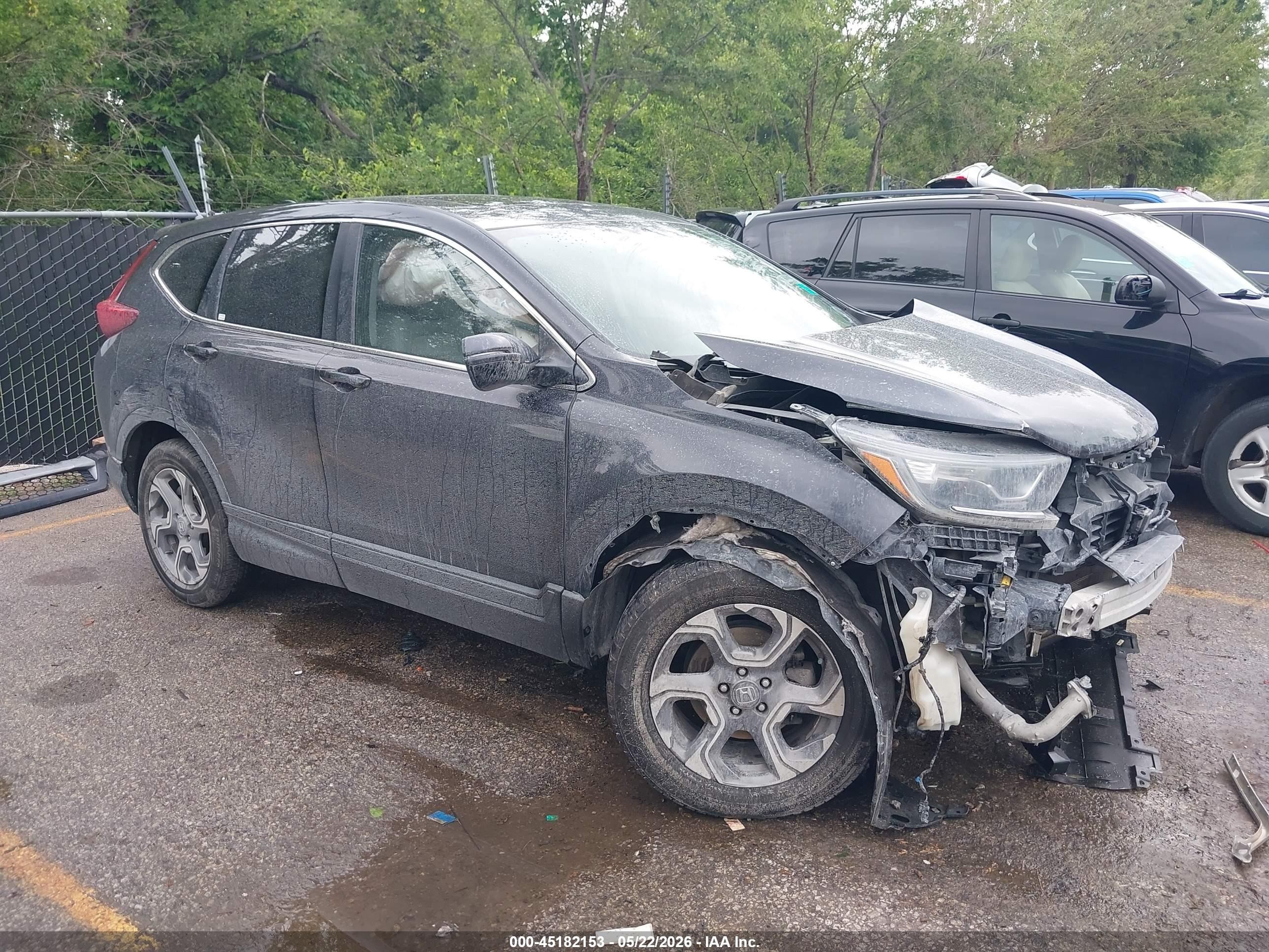 2017 Honda Cr-v Ex-l/ex-l Navi Gray vin: 2HKRW2H80HH642910