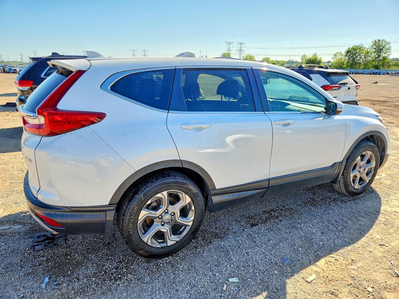 2019 Honda Cr-v Exl Белый vin: 2HKRW2H80KH668950