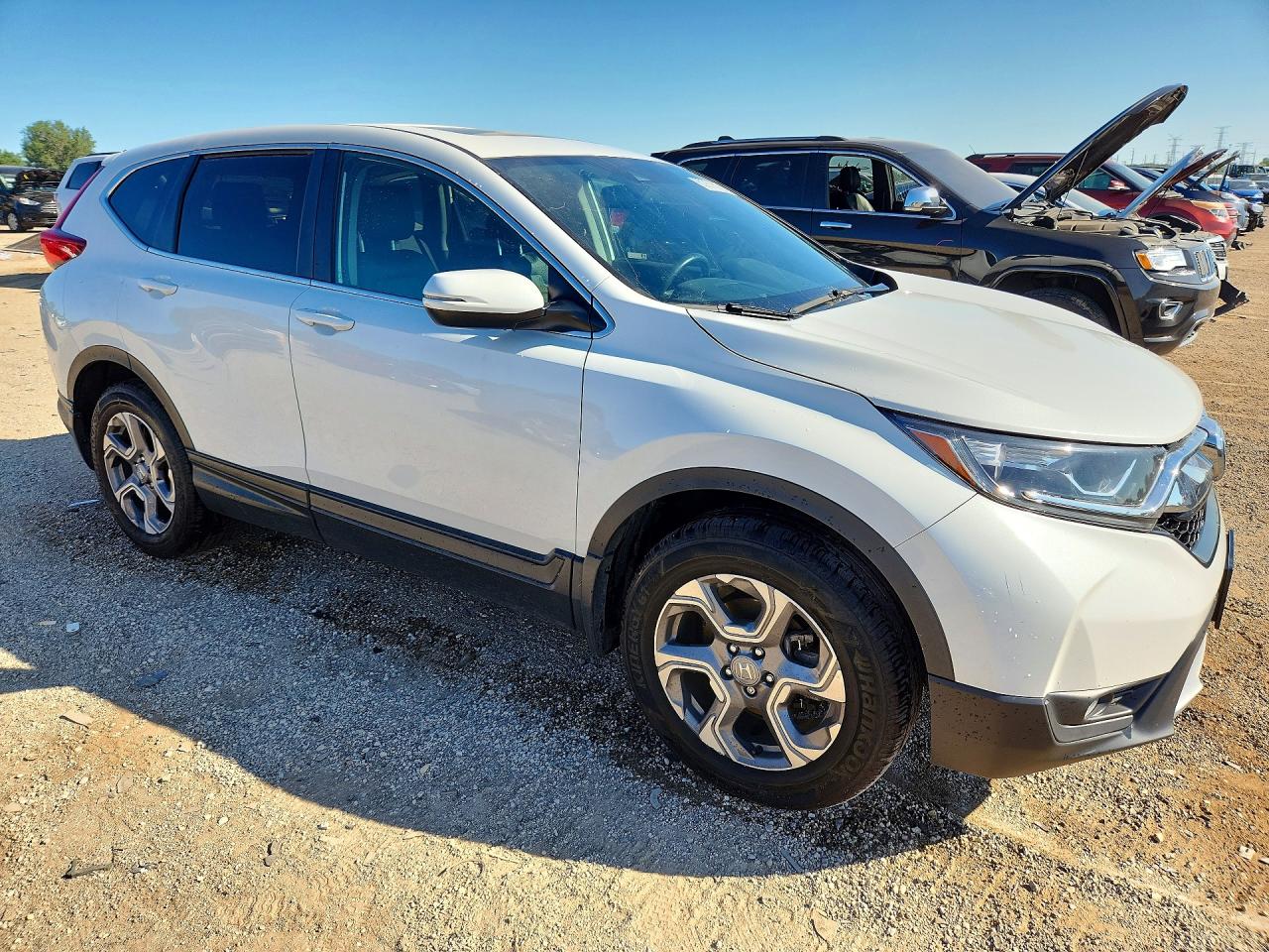 2019 Honda Cr-v Exl Белый vin: 2HKRW2H80KH668950
