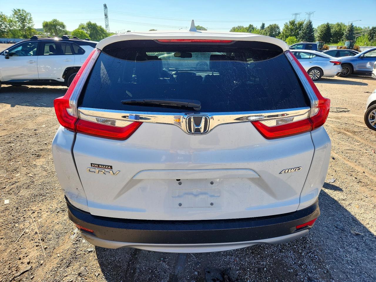 2019 Honda Cr-v Exl Белый vin: 2HKRW2H80KH668950