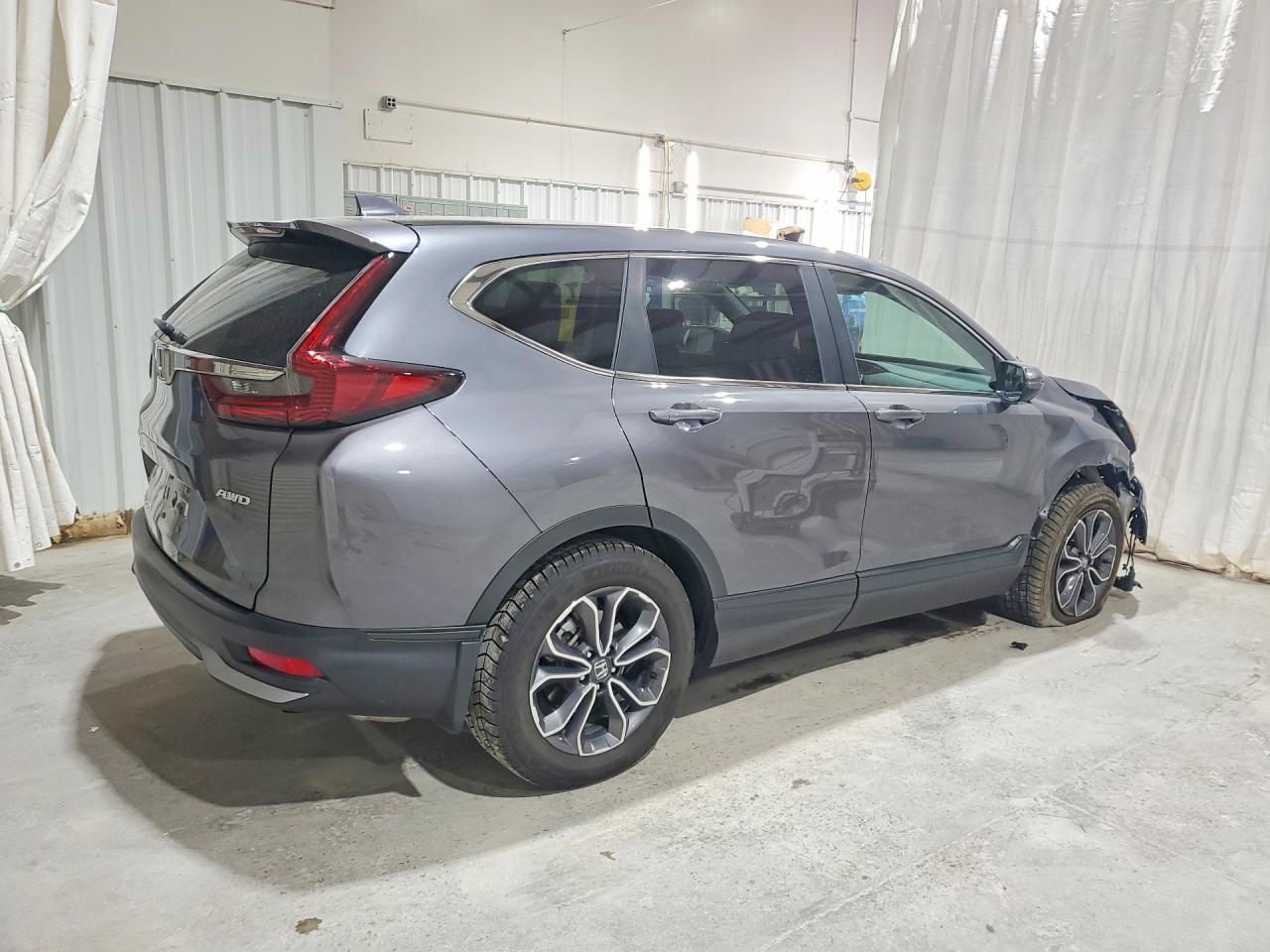 2020 Honda Cr-v Exl Gray vin: 2HKRW2H80LH677603