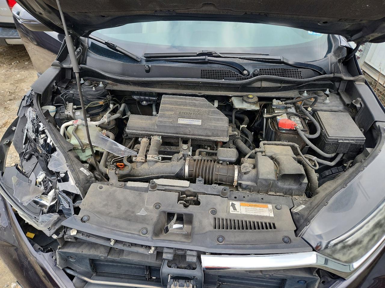 2017 Honda Cr-v Exl Charcoal vin: 2HKRW2H81HH684325