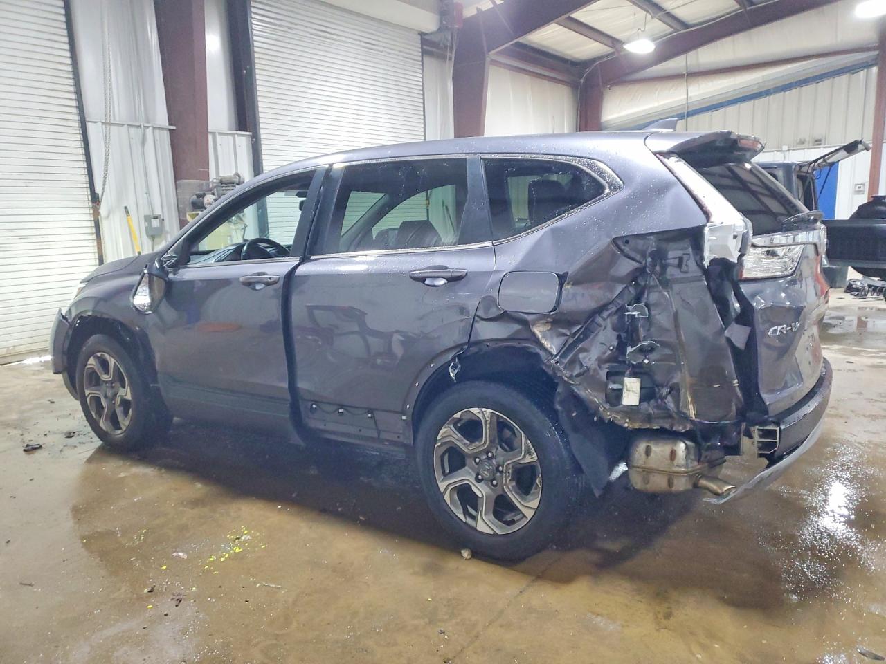 2019 Honda Cr-v Exl Gray vin: 2HKRW2H81KH668469