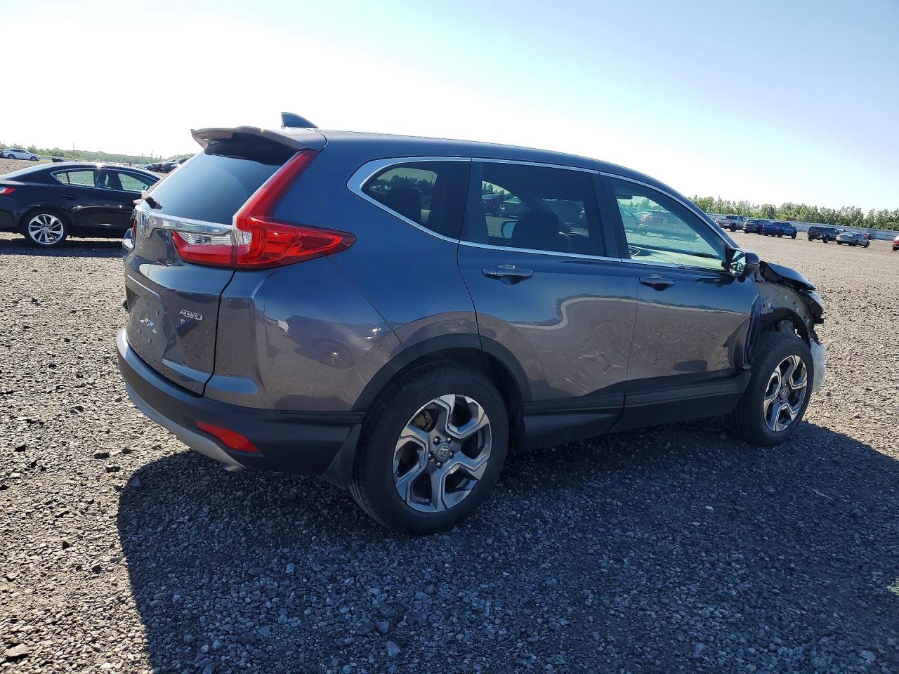 2019 Honda Cr-v Exl Gray vin: 2HKRW2H82KH118083