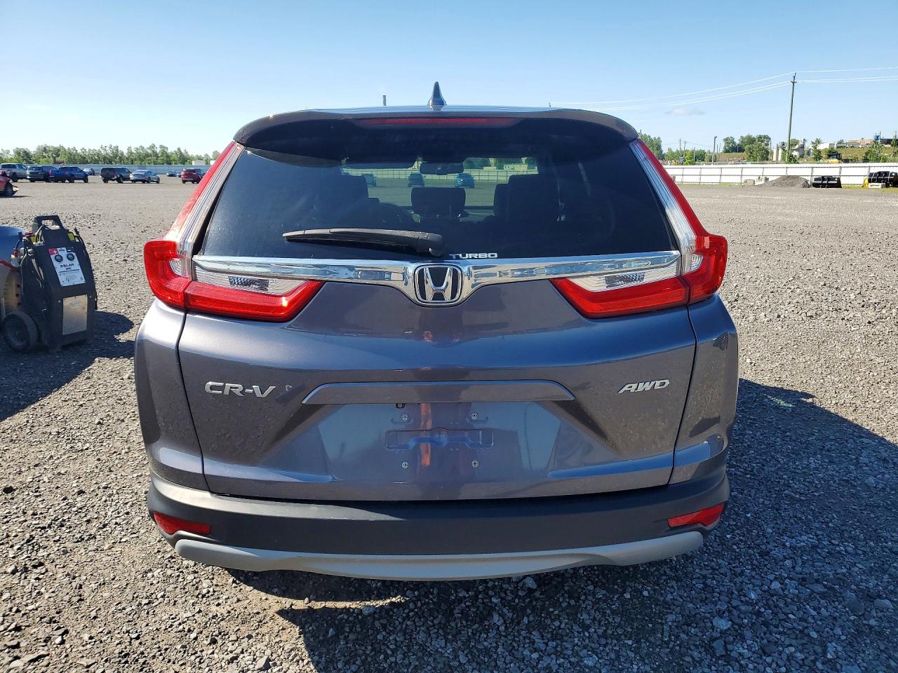 2019 Honda Cr-v Exl Gray vin: 2HKRW2H82KH118083