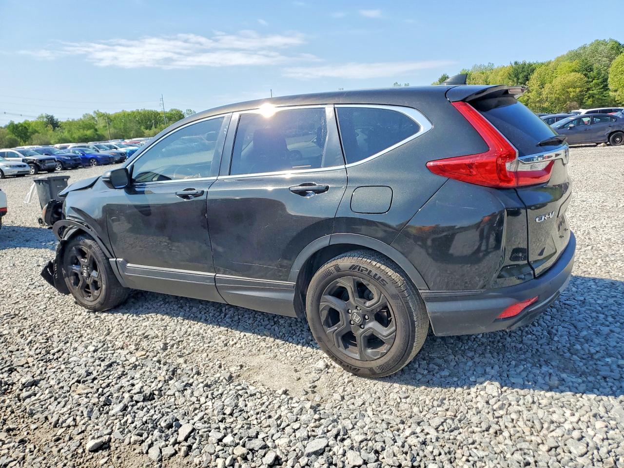 2019 Honda Cr-v Exl Зеленый vin: 2HKRW2H82KH605588