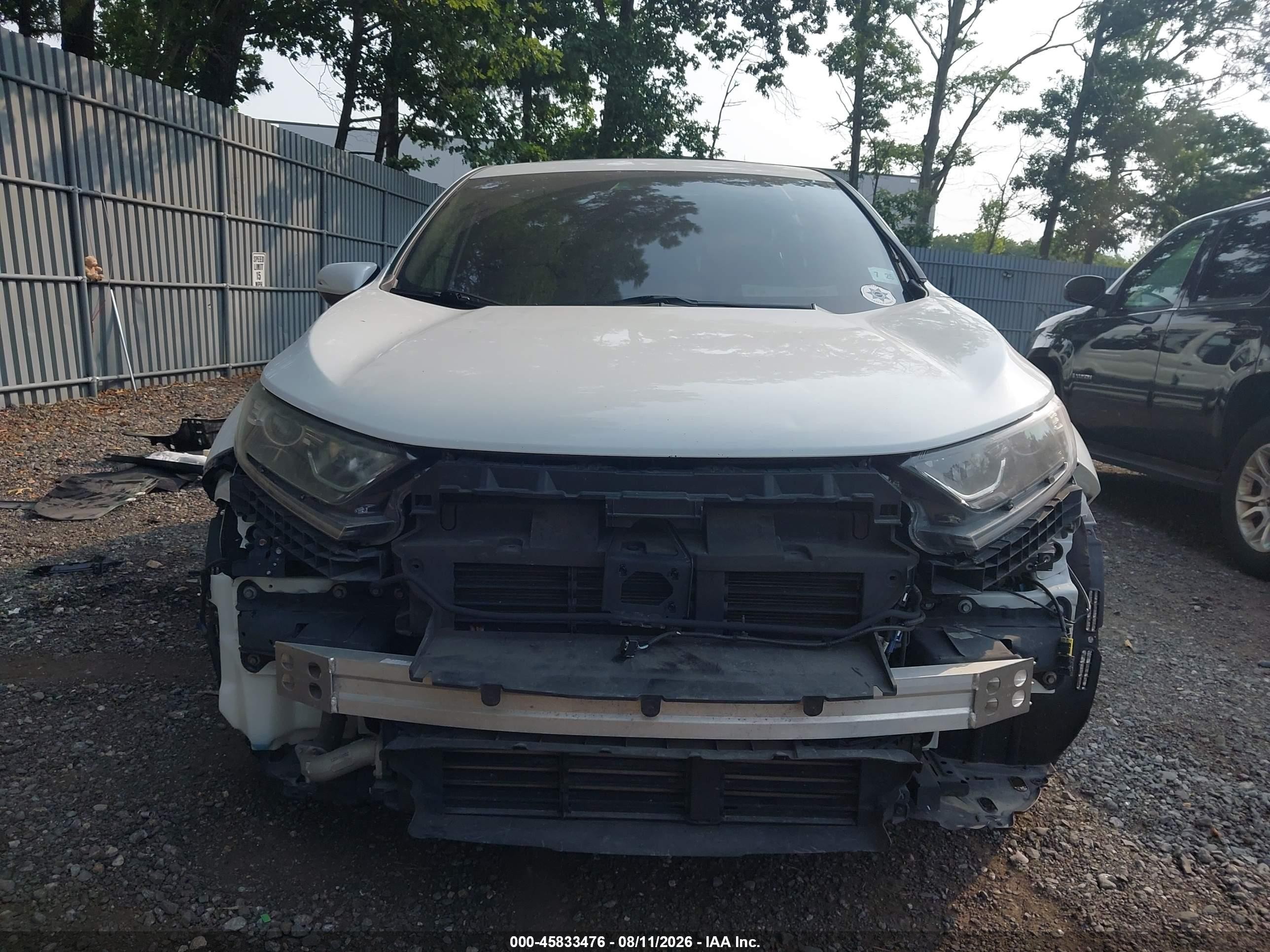 2020 Honda Cr-v Awd Ex-l White vin: 2HKRW2H82LH655098