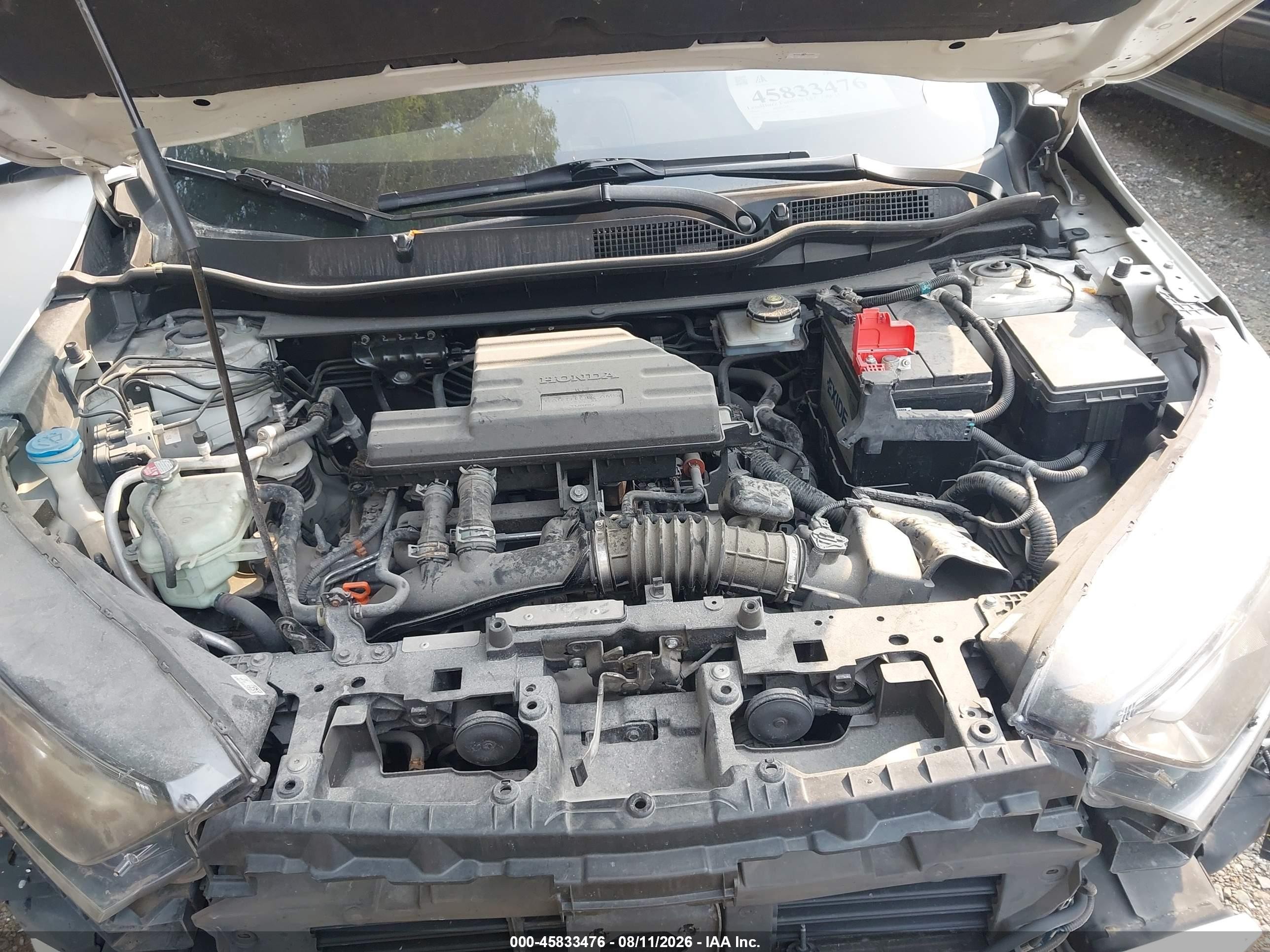 2020 Honda Cr-v Awd Ex-l White vin: 2HKRW2H82LH655098
