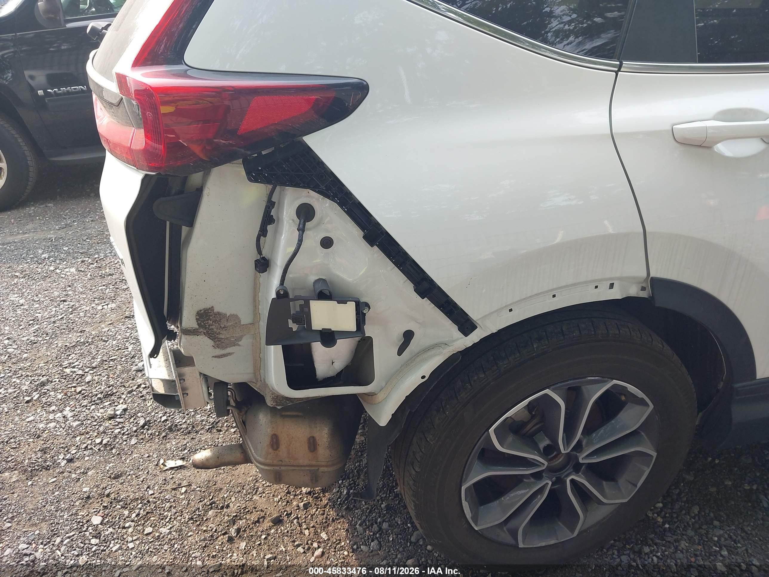 2020 Honda Cr-v Awd Ex-l White vin: 2HKRW2H82LH655098