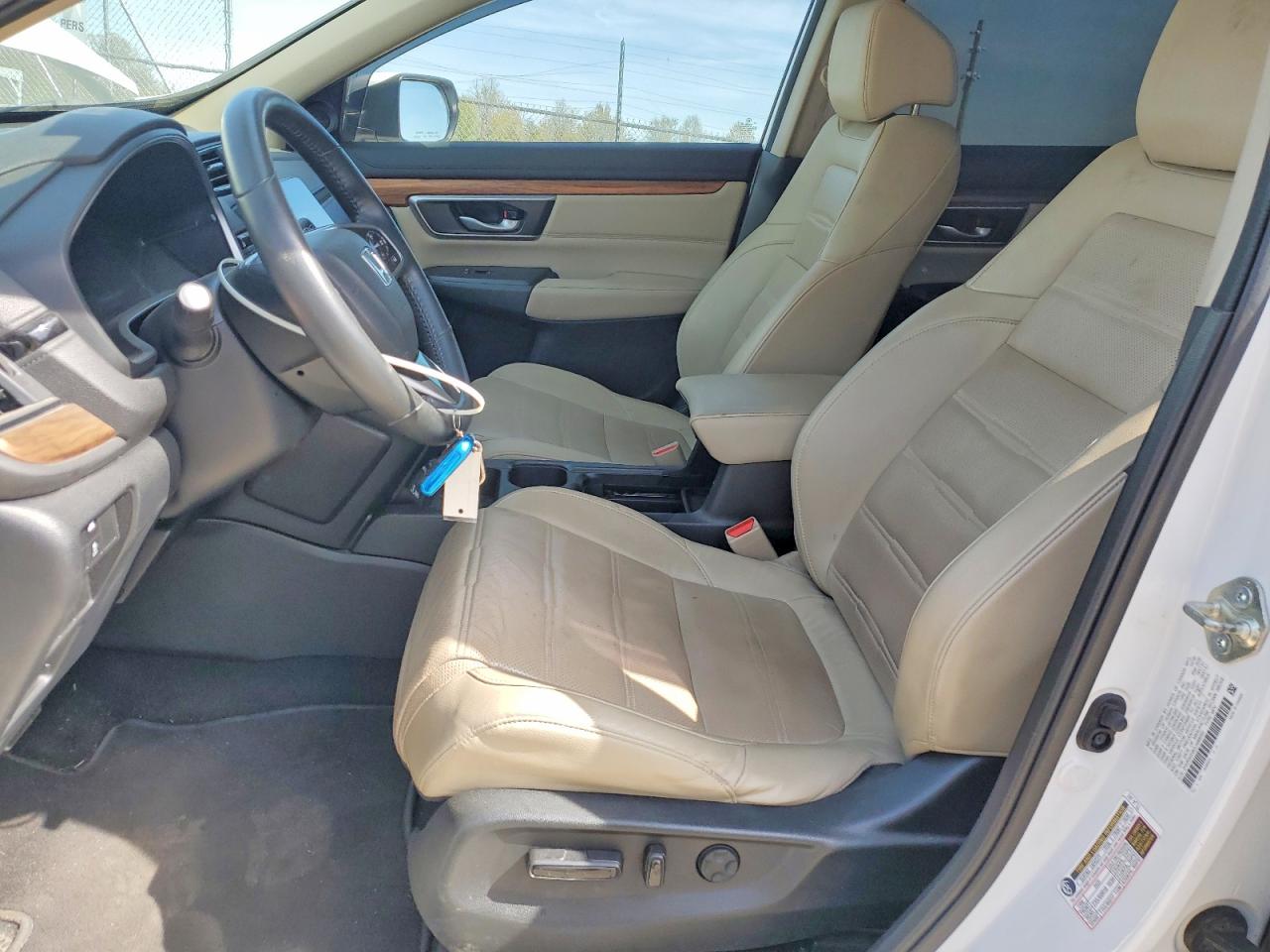 2020 Honda Cr-v Exl White vin: 2HKRW2H82LH689350