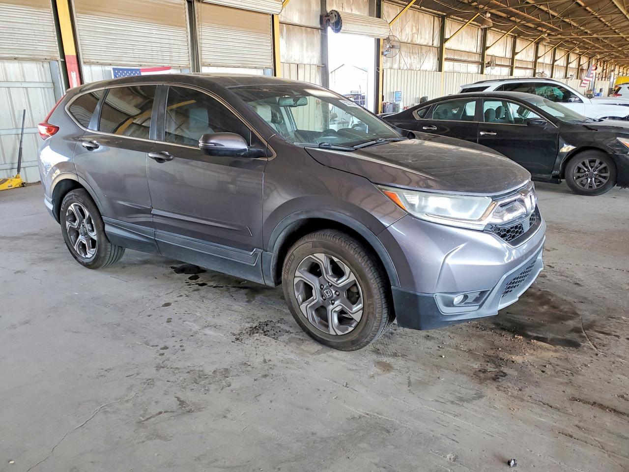 2017 Honda Cr-v Exl Charcoal vin: 2HKRW2H83HH607049