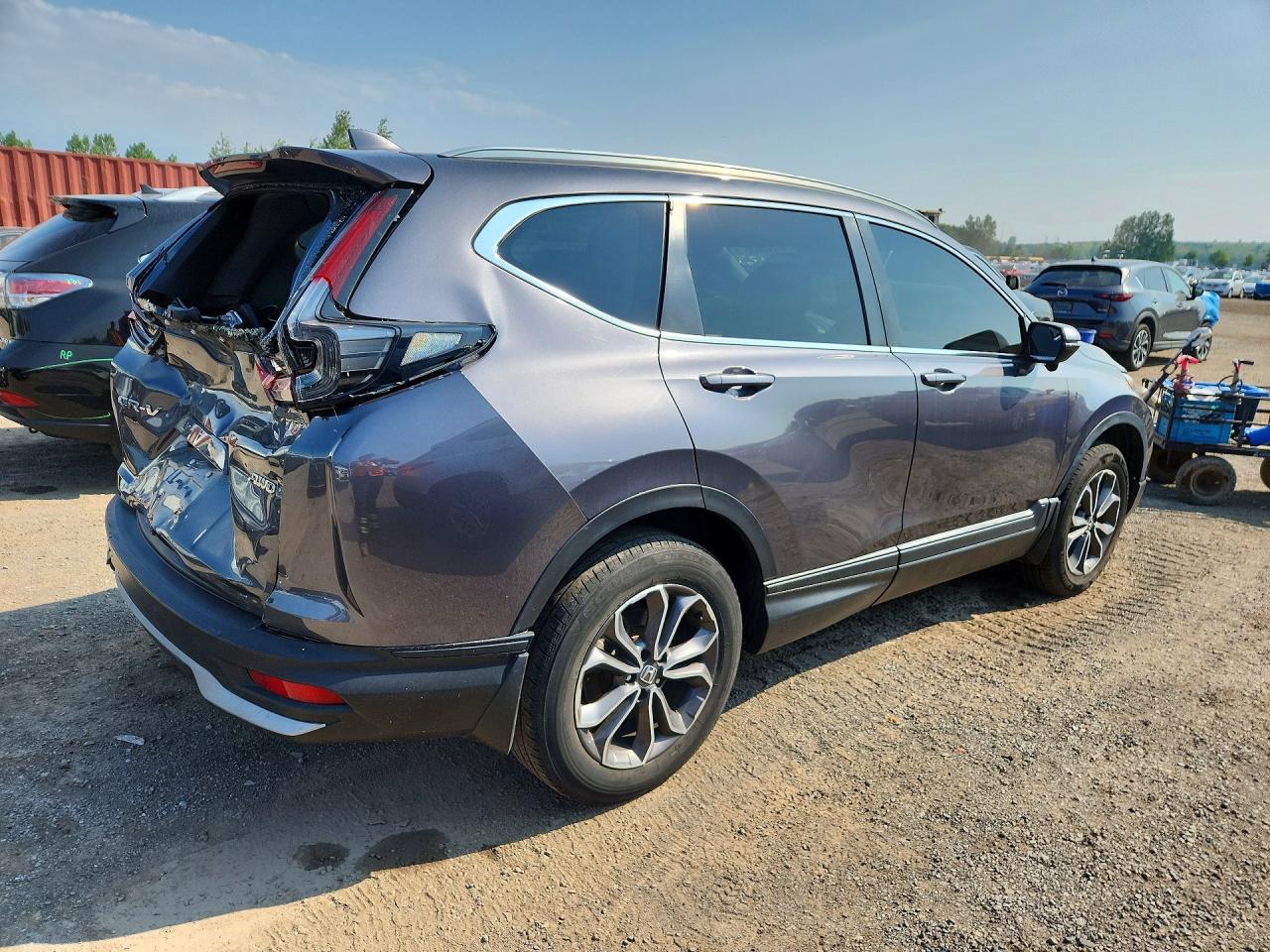 2020 Honda Cr-v Exl Gray vin: 2HKRW2H83LH213494