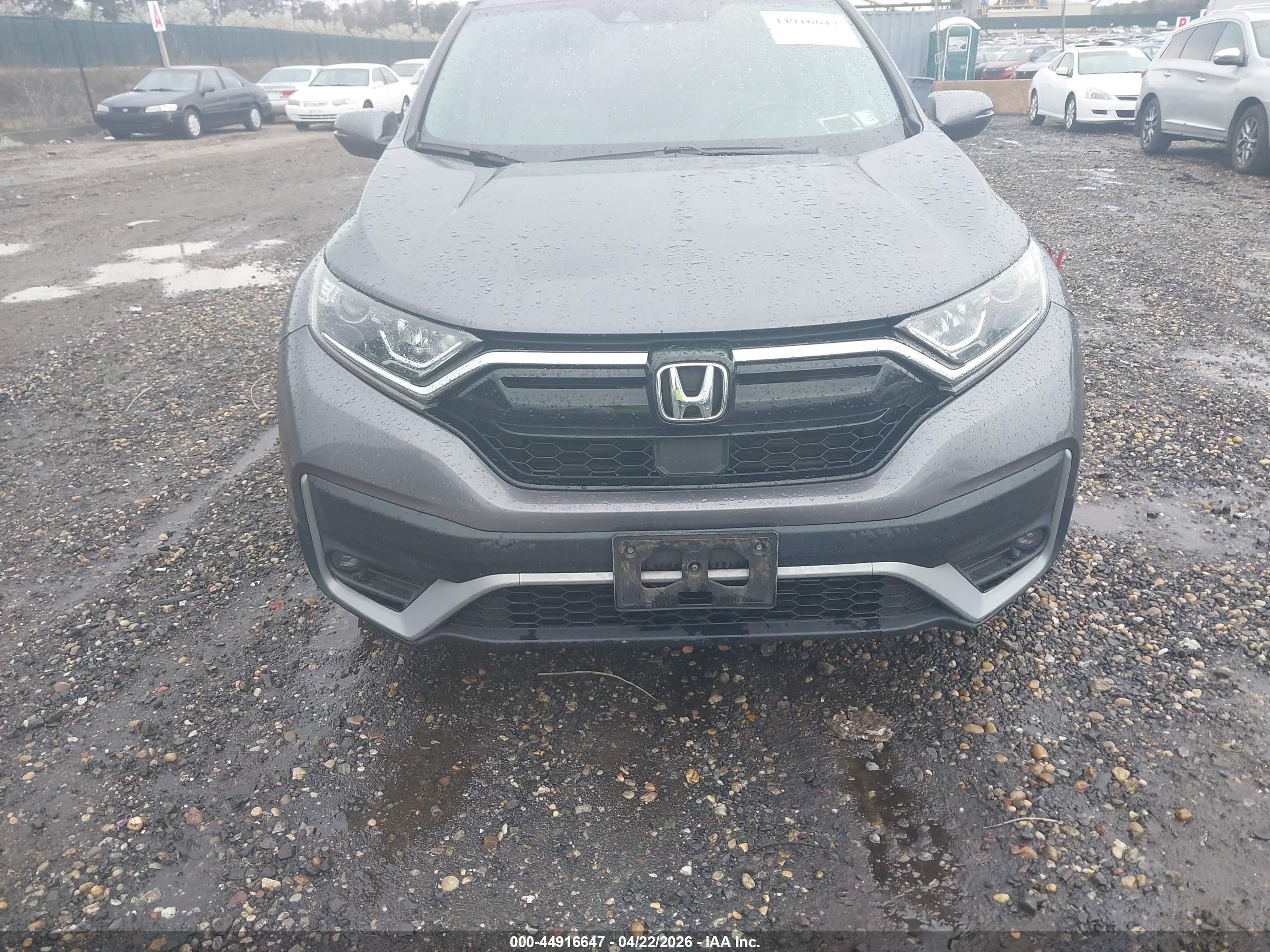 2020 Honda Cr-v Awd Ex-l Серый vin: 2HKRW2H83LH671715