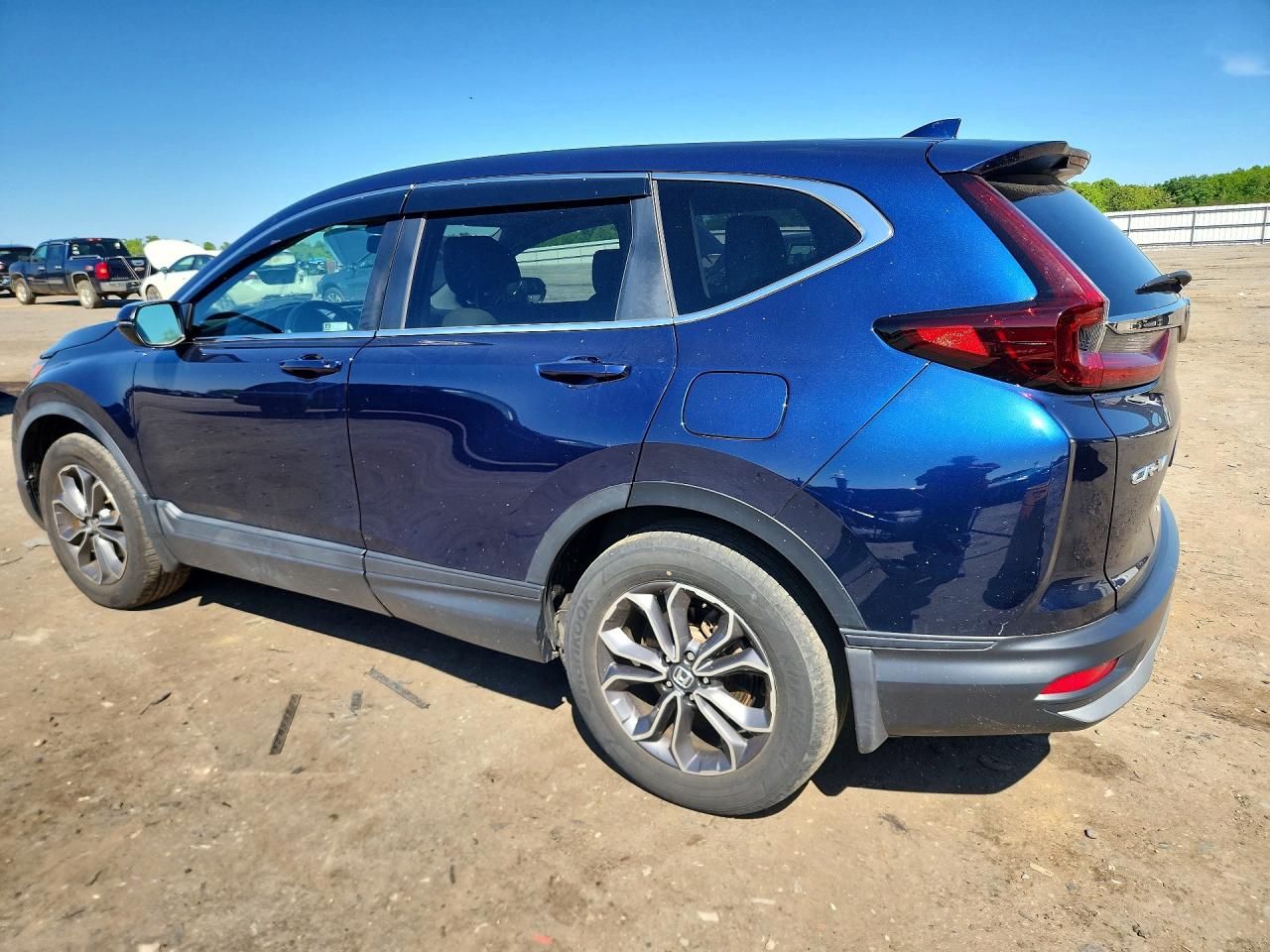 2022 Honda Cr-v Exl Синий vin: 2HKRW2H83NH617012