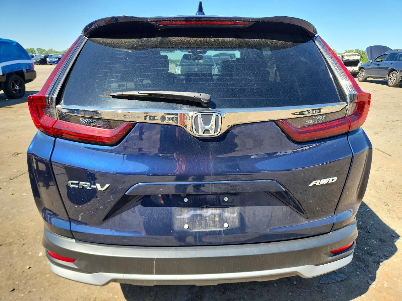 2022 Honda Cr-v Exl Синий vin: 2HKRW2H83NH617012
