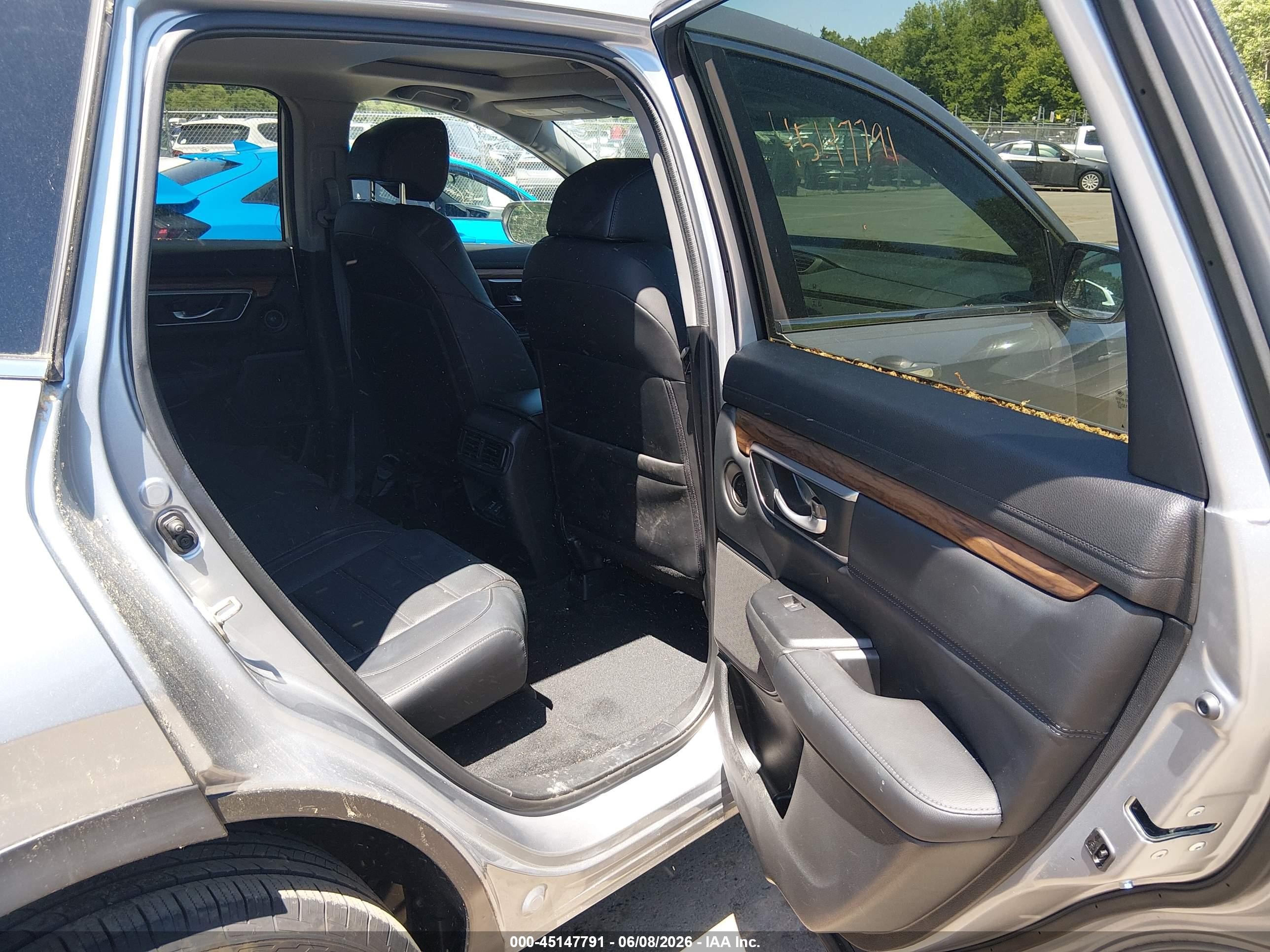 2019 Honda Cr-v Ex-l Silver vin: 2HKRW2H84KH632467