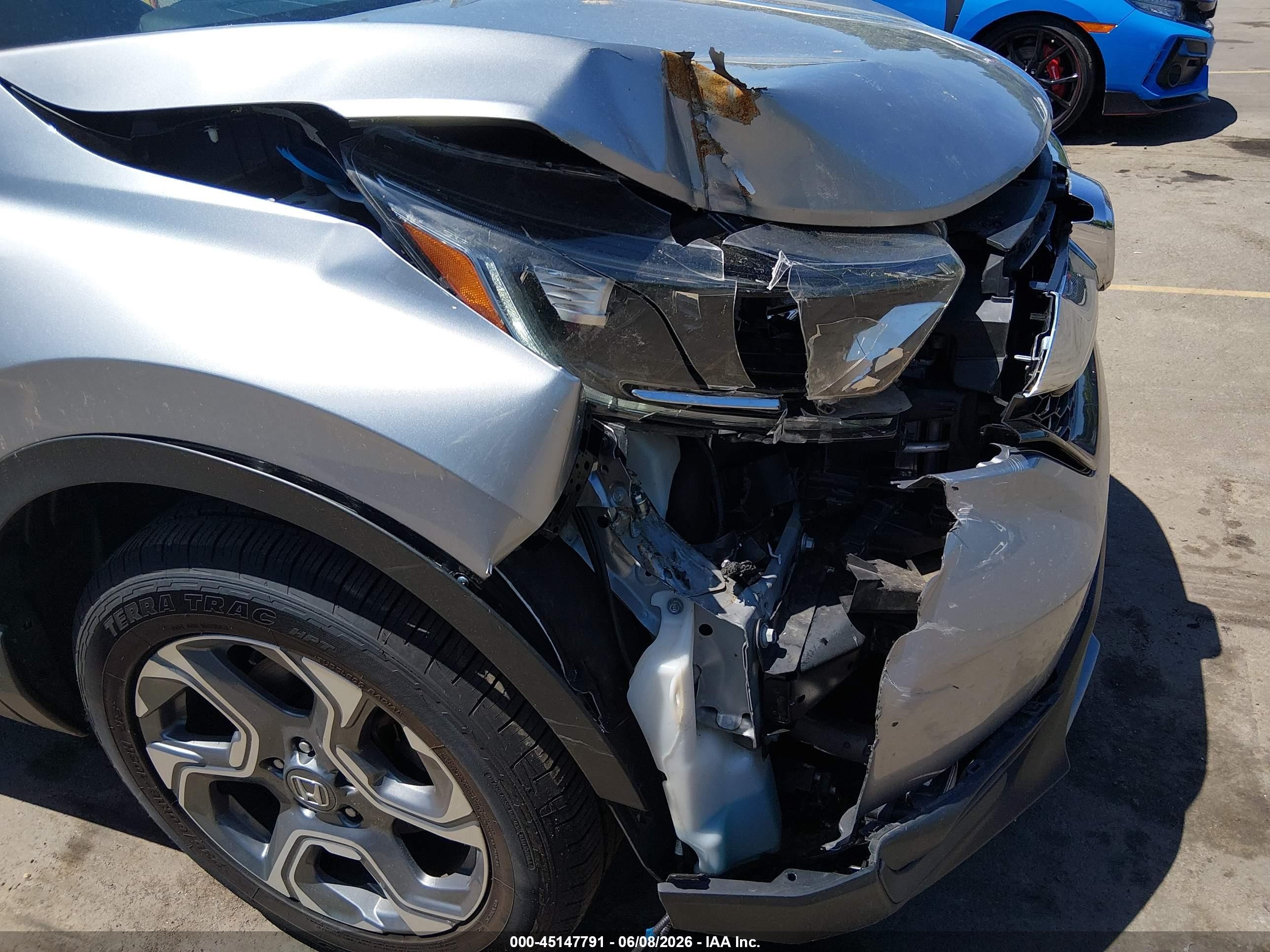 2019 Honda Cr-v Ex-l Silver vin: 2HKRW2H84KH632467