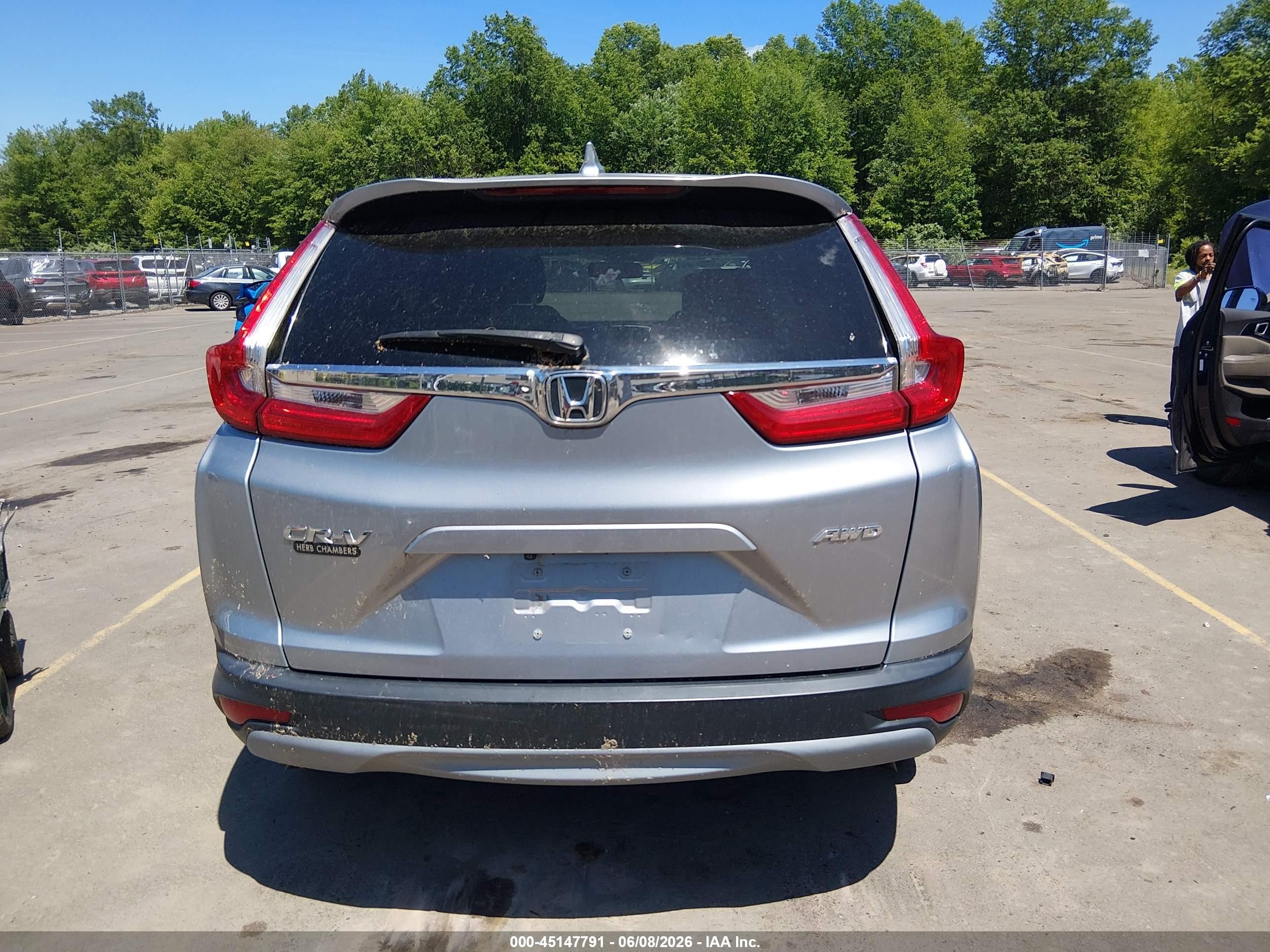 2019 Honda Cr-v Ex-l Silver vin: 2HKRW2H84KH632467