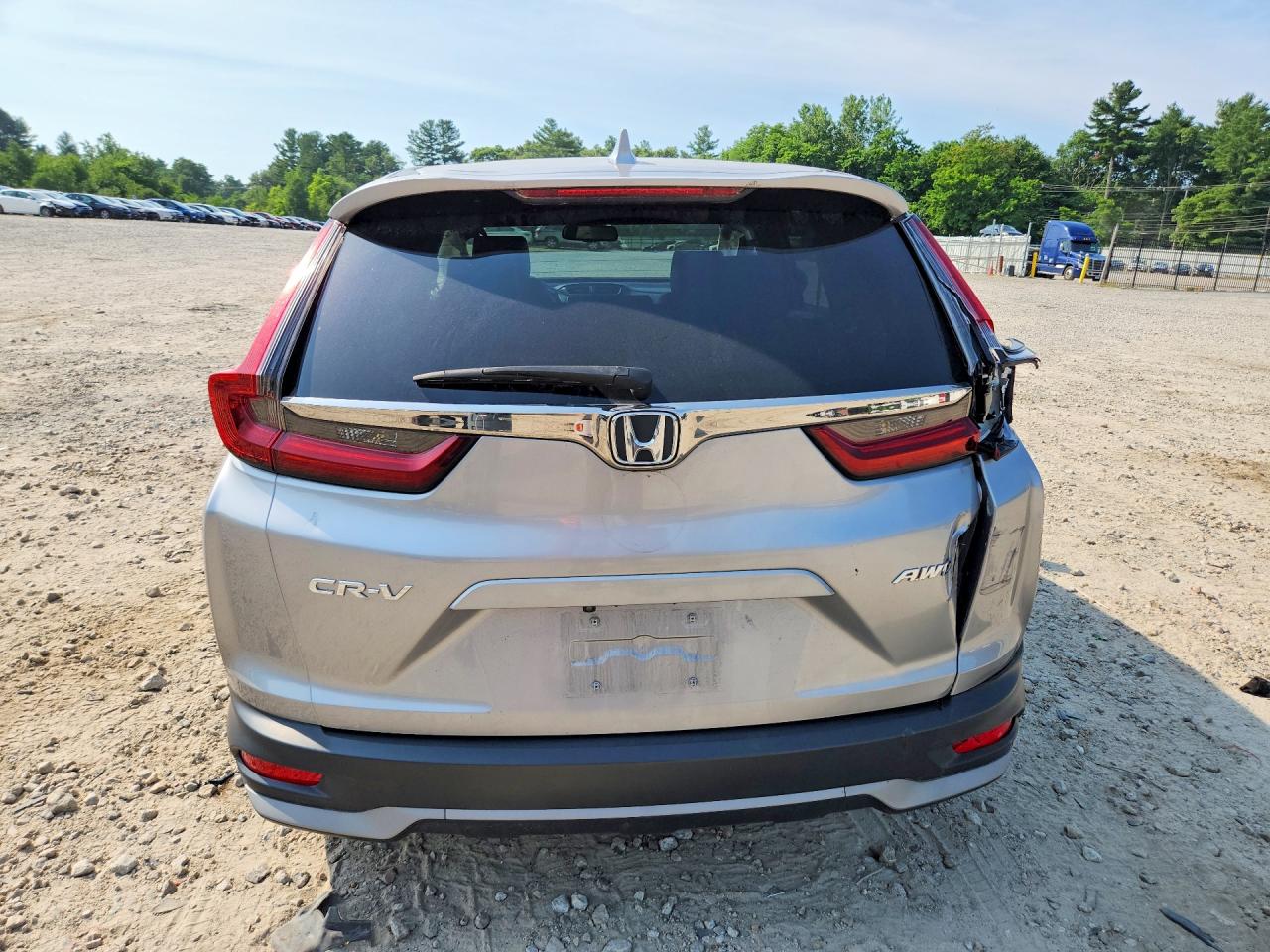 2021 Honda Cr-v Exl Silver vin: 2HKRW2H84MH632522