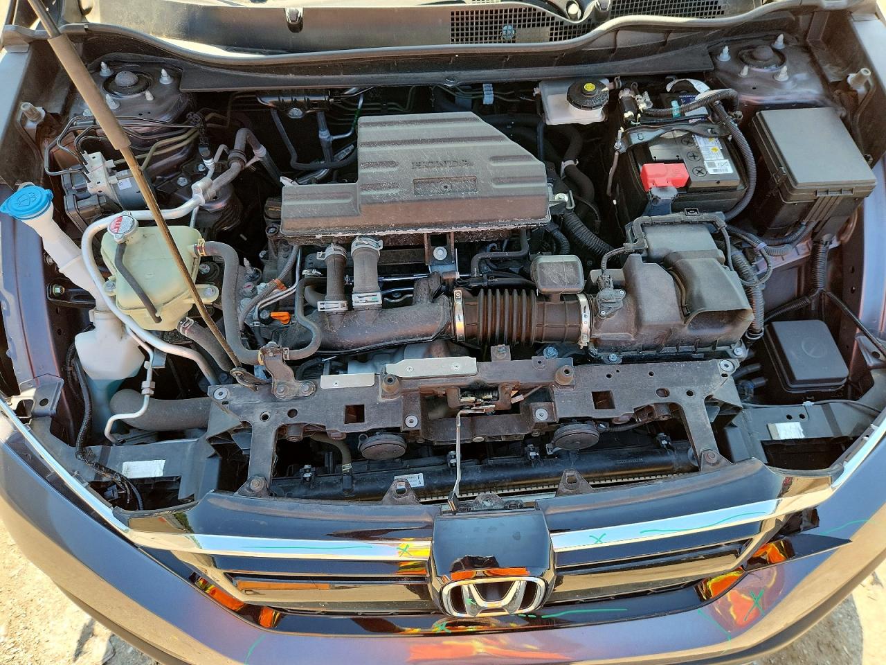 2022 Honda Cr-v Exl Серый vin: 2HKRW2H85NH600549