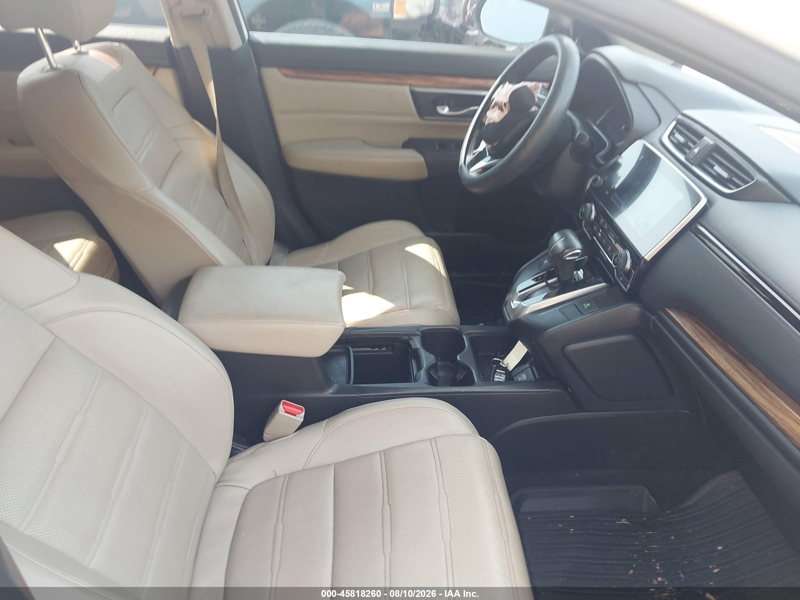 2017 Honda Cr-v Ex-l/ex-l Navi White vin: 2HKRW2H86HH611869