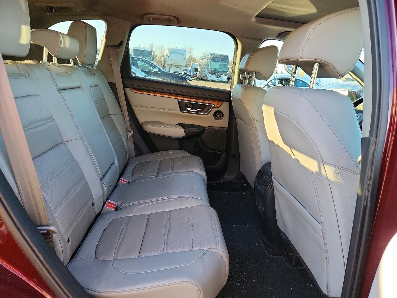 2017 Honda Cr-v Exl Burgundy vin: 2HKRW2H86HH645990