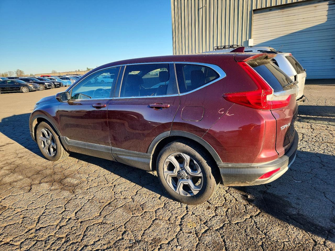 2017 Honda Cr-v Exl Burgundy vin: 2HKRW2H86HH645990
