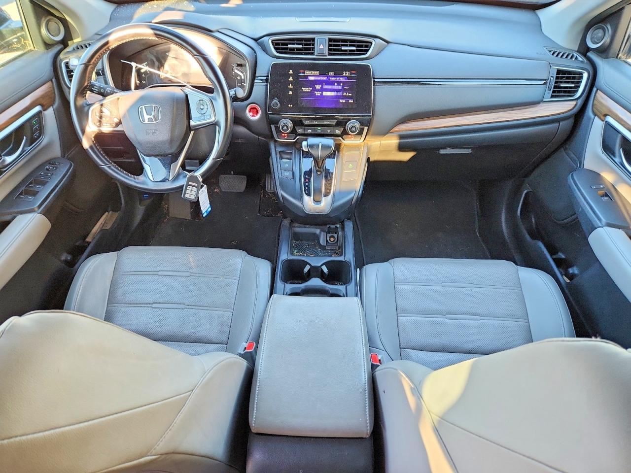 2017 Honda Cr-v Exl Burgundy vin: 2HKRW2H86HH645990