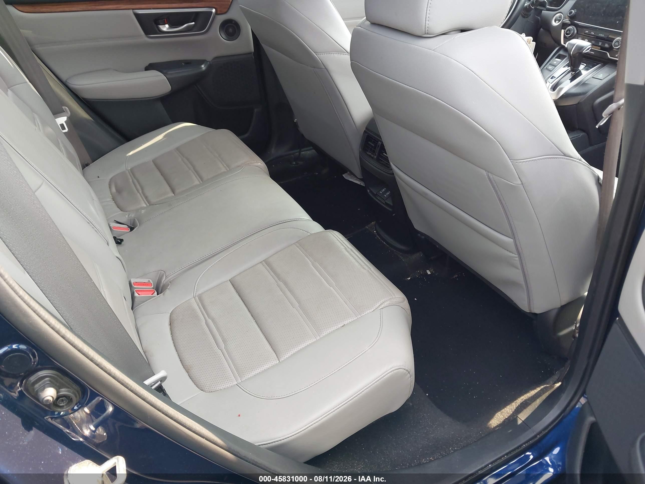 2017 Honda Cr-v Ex-l/ex-l Navi Dark Blue vin: 2HKRW2H86HH679301