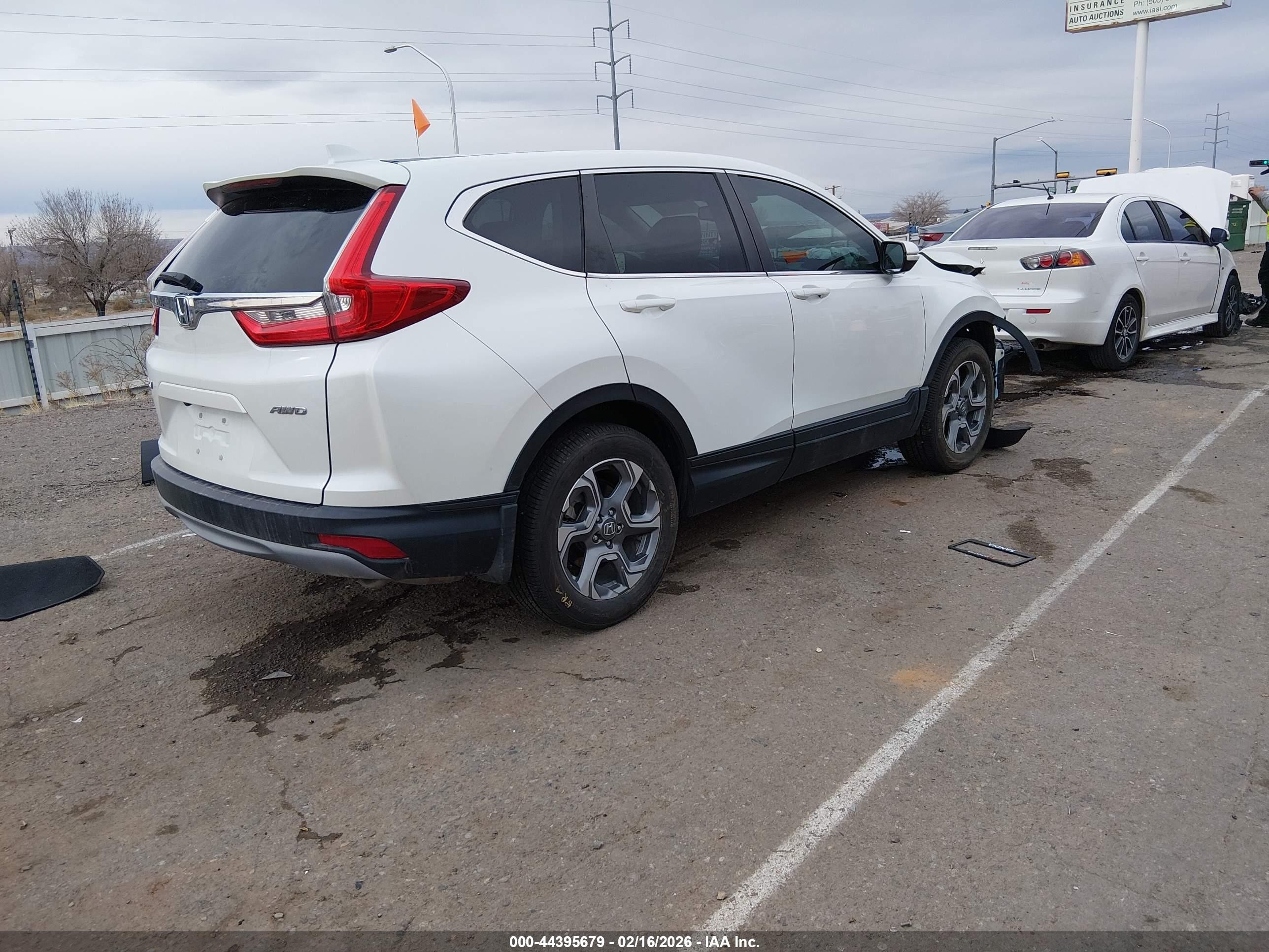 2018 Honda Cr-v Ex-l/ex-l Navi Белый vin: 2HKRW2H86JH682155