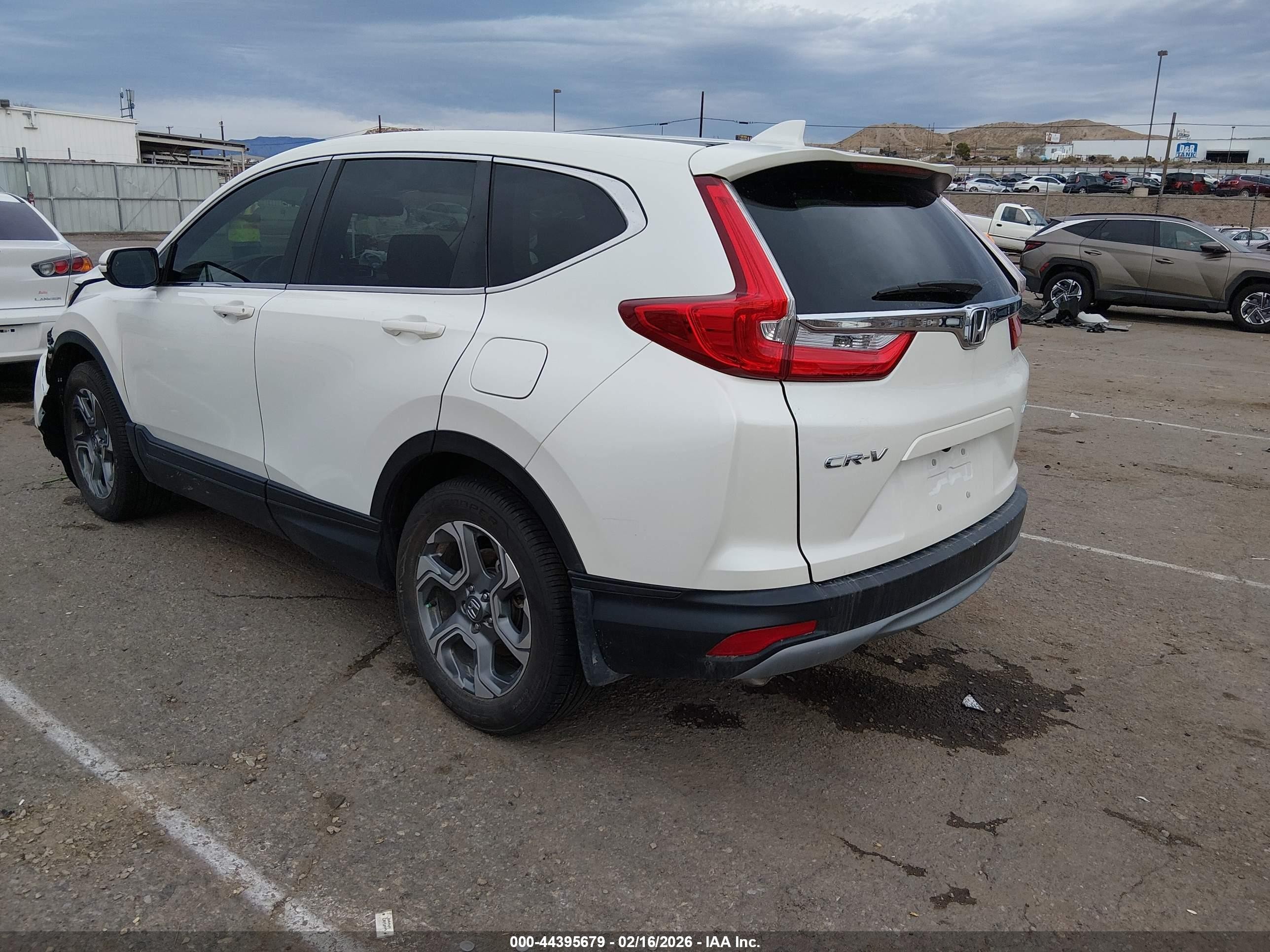 2018 Honda Cr-v Ex-l/ex-l Navi Белый vin: 2HKRW2H86JH682155