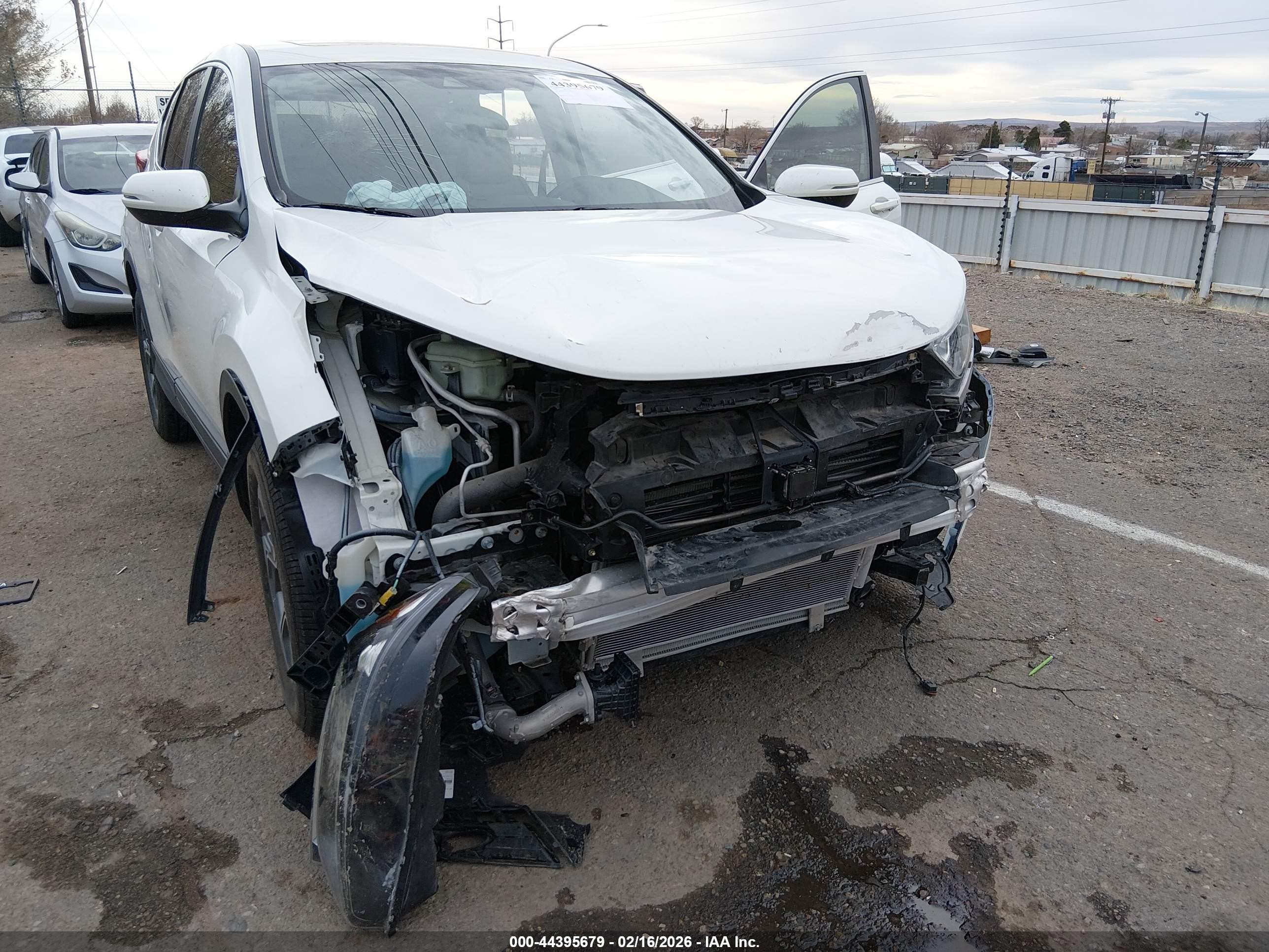2018 Honda Cr-v Ex-l/ex-l Navi Белый vin: 2HKRW2H86JH682155