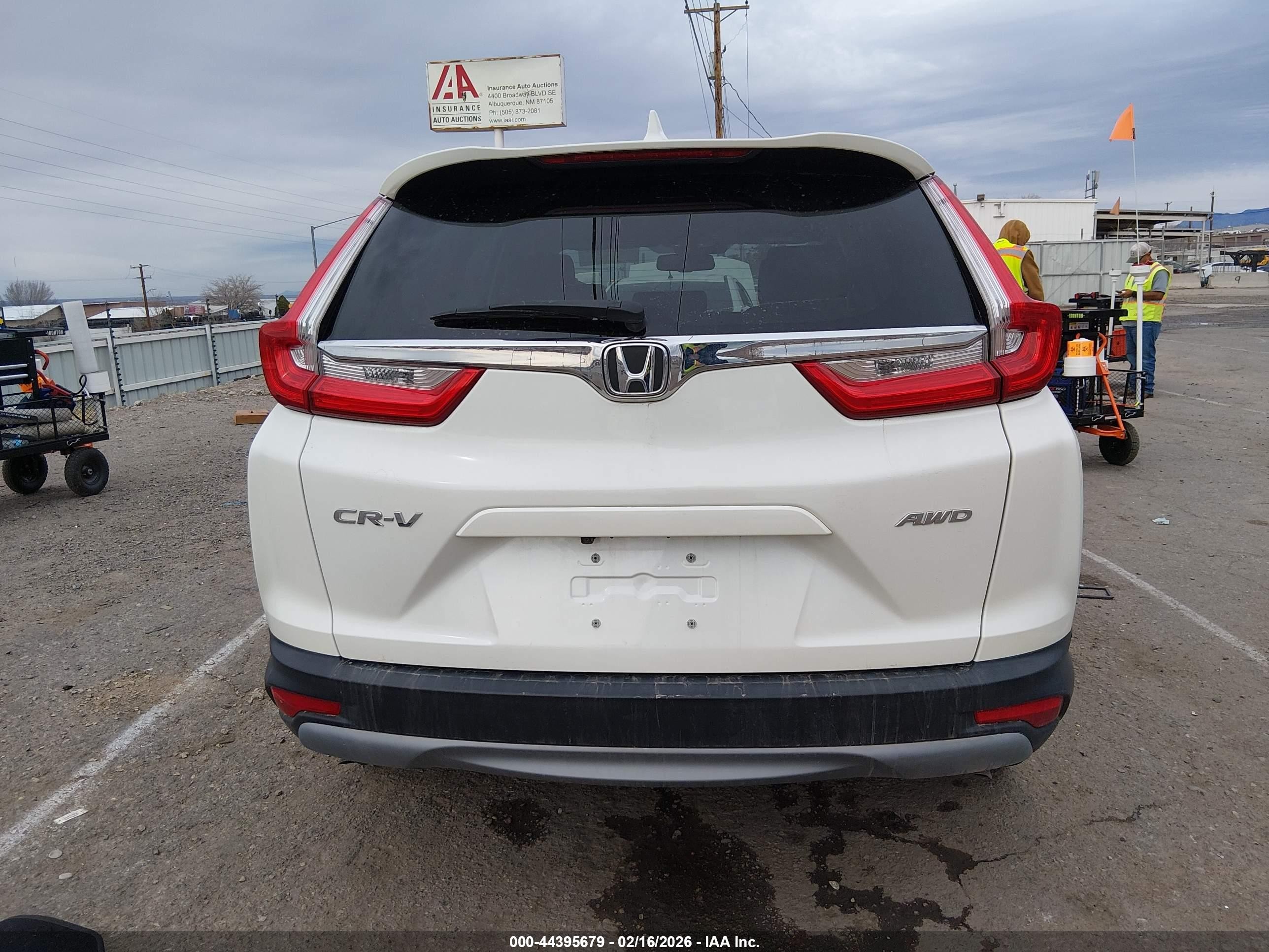 2018 Honda Cr-v Ex-l/ex-l Navi Белый vin: 2HKRW2H86JH682155